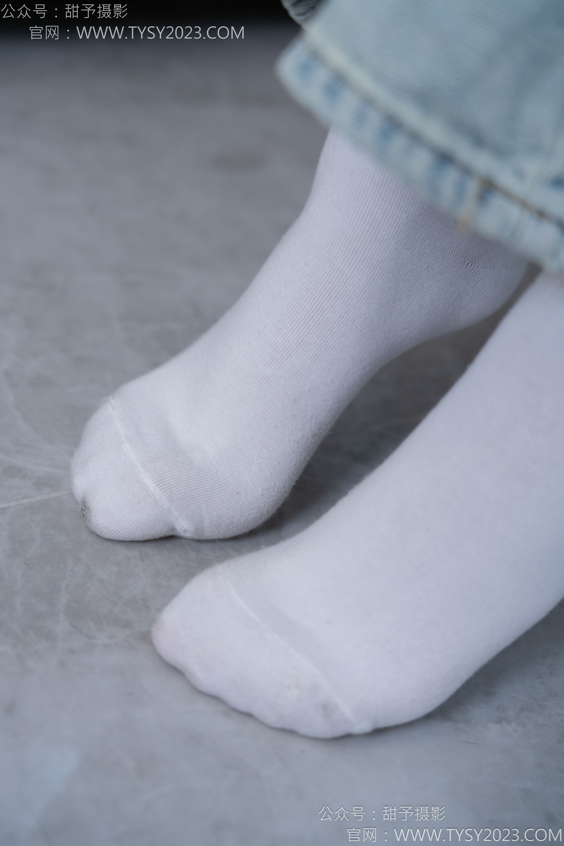 甜予摄影 No.162 知知 - 皮鞋、白棉袜、裸足/(125P)