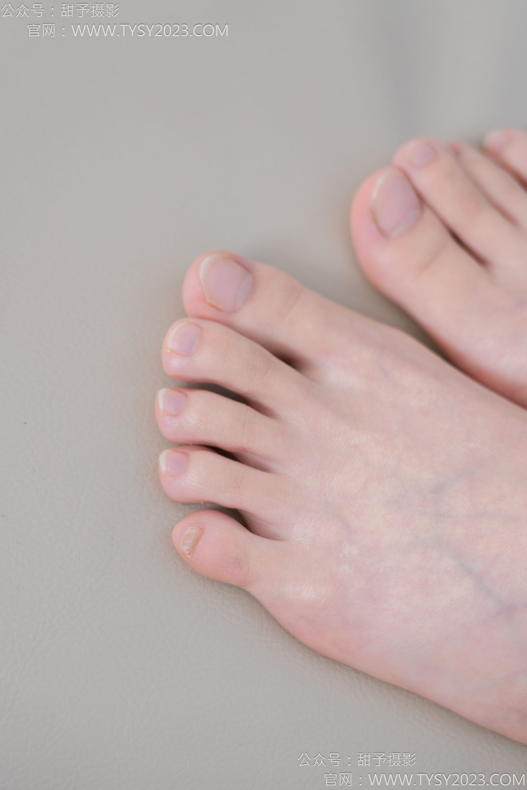 甜予摄影 No.165 贝壳 - 板鞋、白棉袜、裸足/(130P)