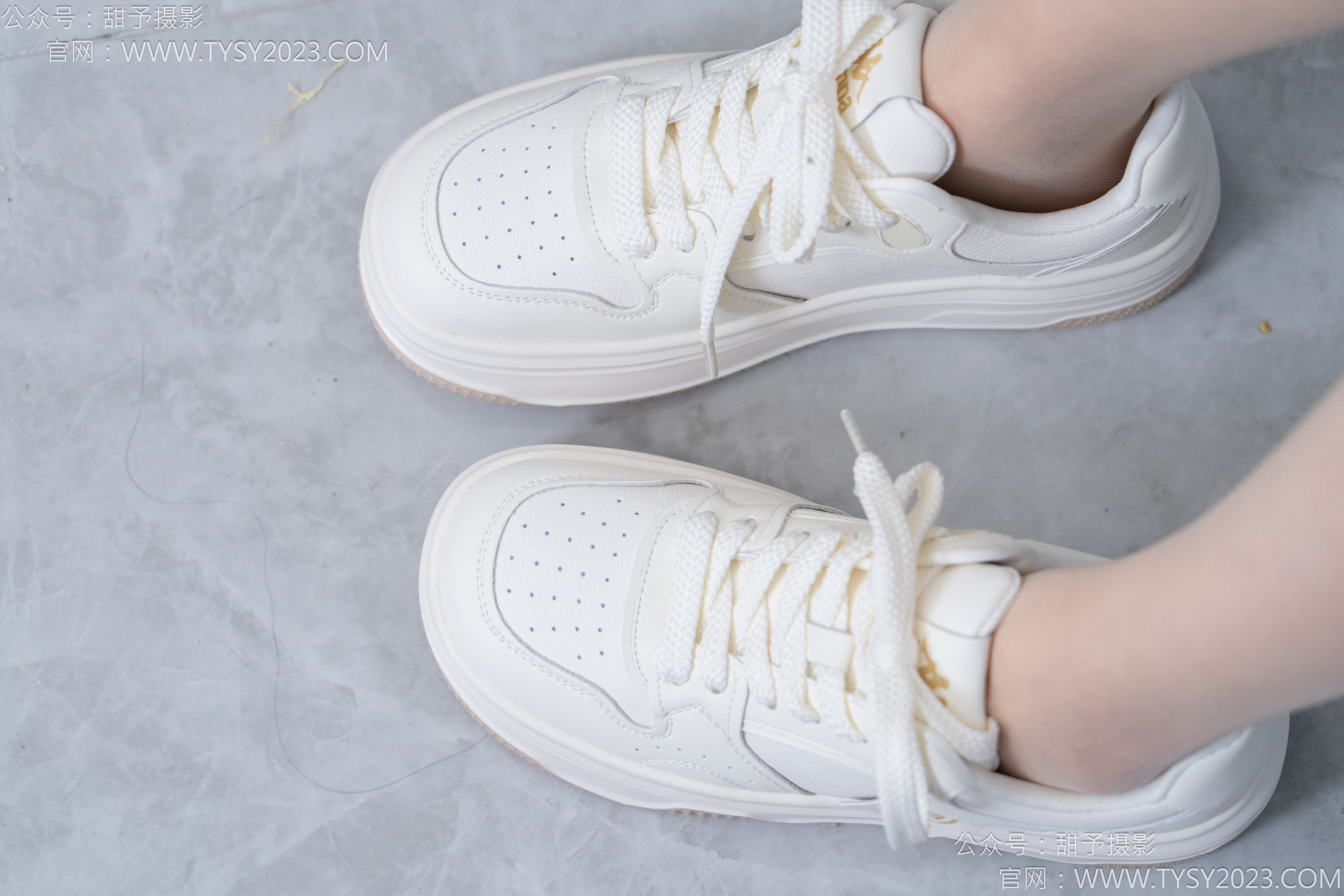 甜予摄影 No.184 澜澜 - 板鞋、薄肉丝/(125P)