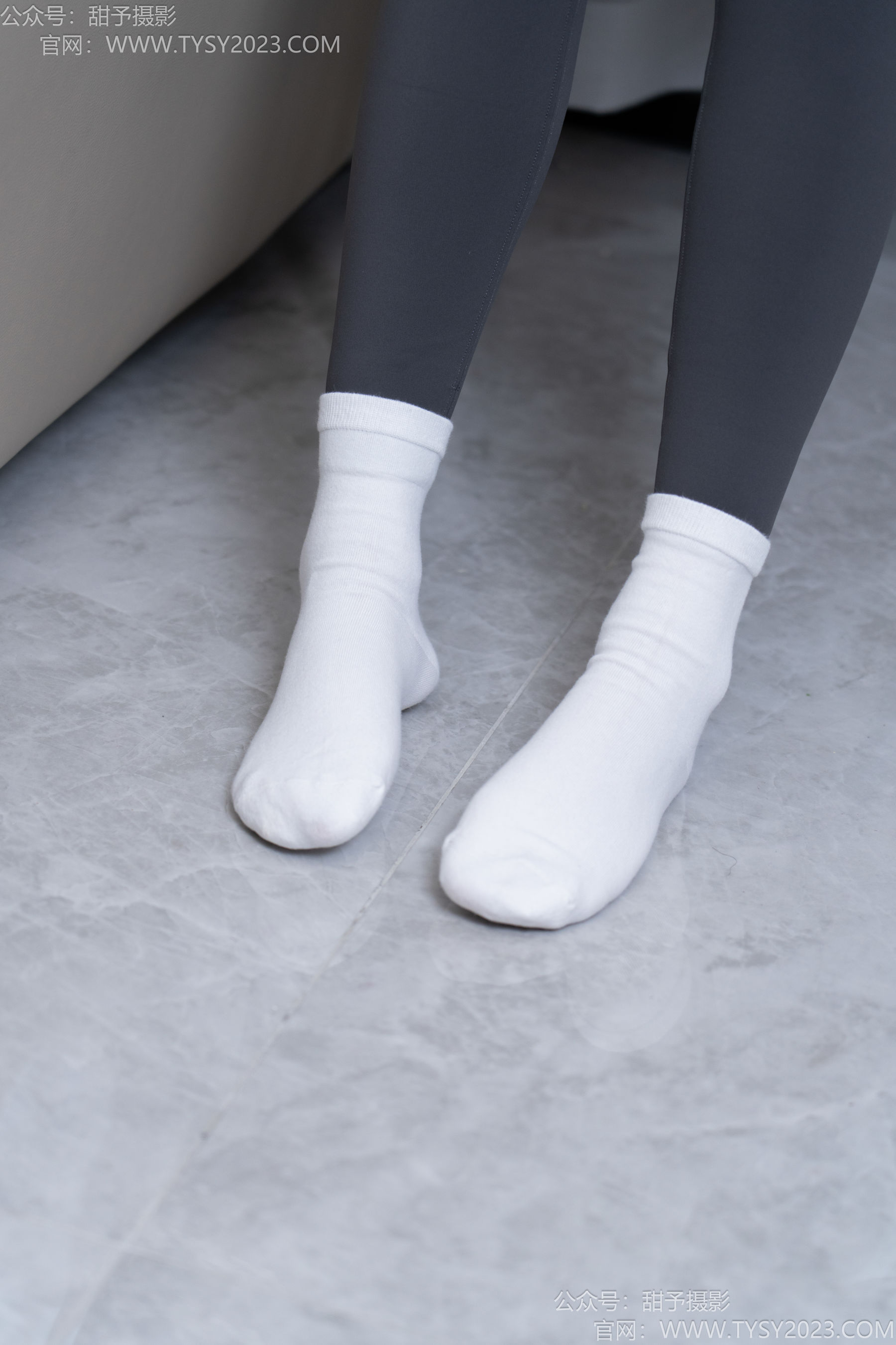 甜予摄影 No.192 澜澜 - 高跟鞋、白棉袜、裸足/(134P)