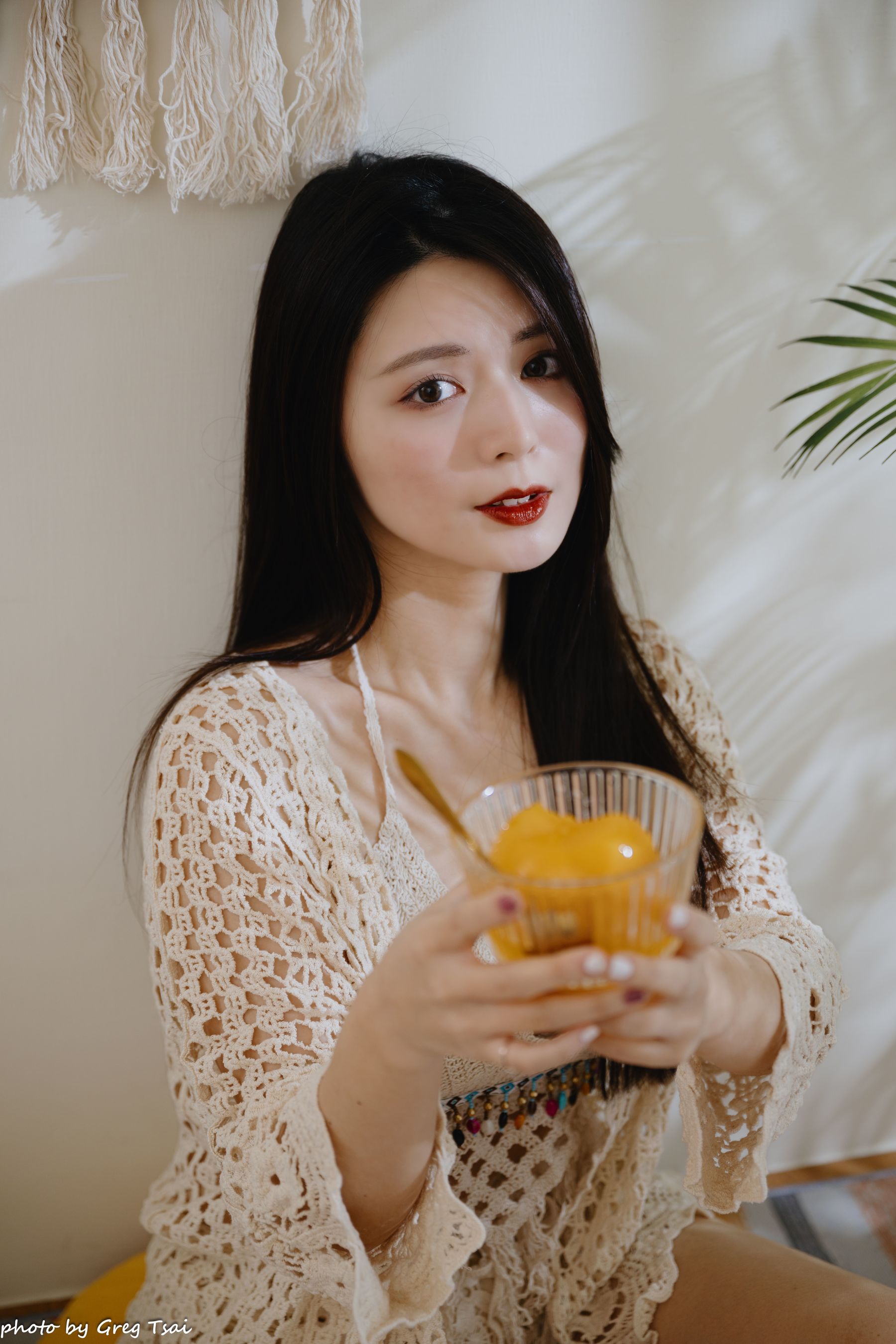 筱筱 - 休闲居家棚拍/(100P)