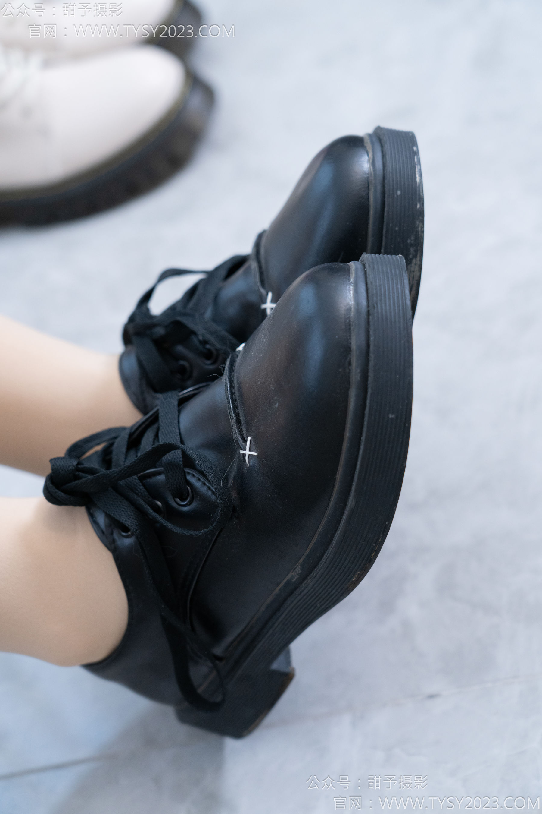 甜予摄影 No.180 贝壳 - 平底鞋、短靴、厚肉丝/(135P)