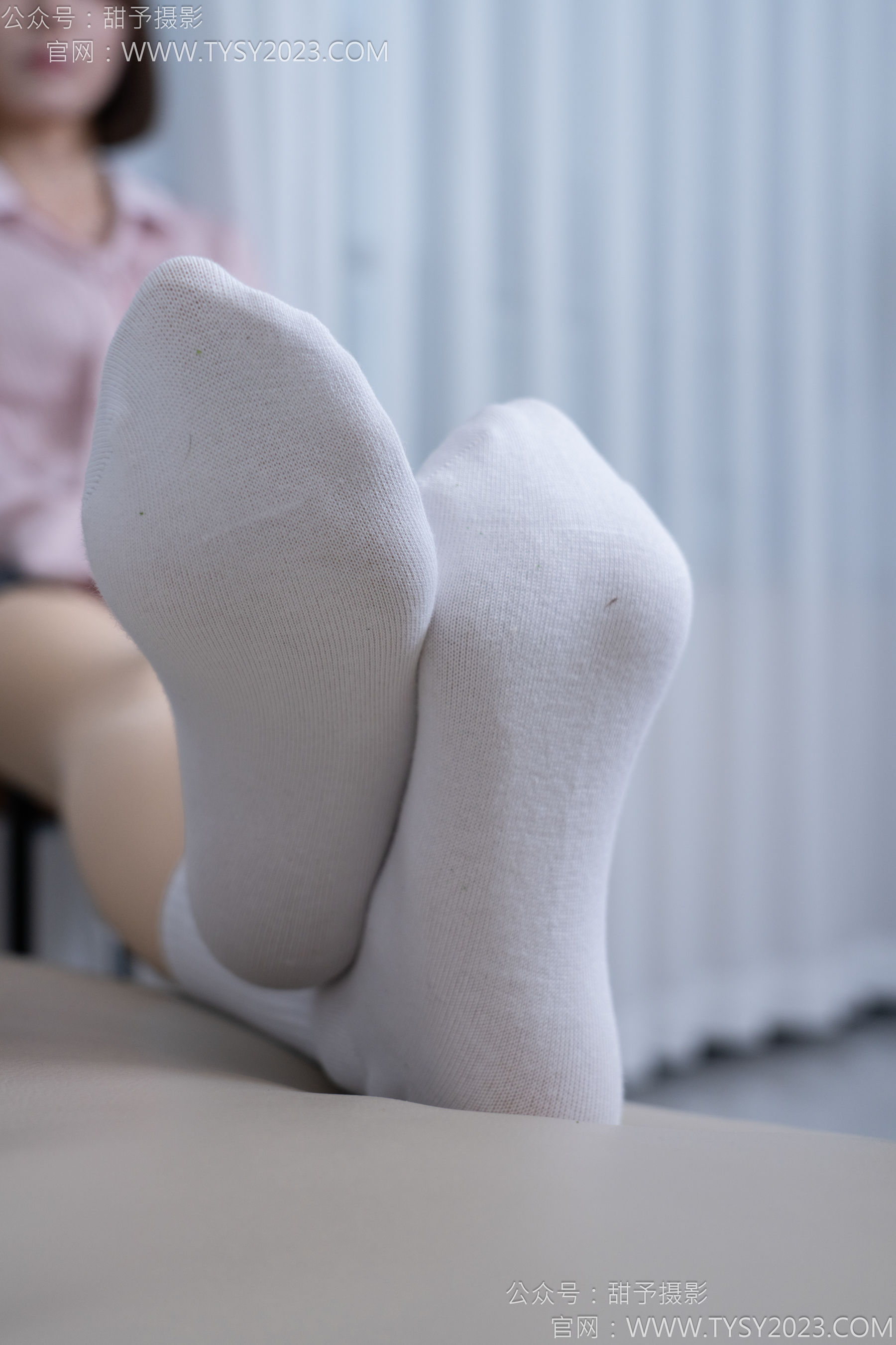 甜予摄影 No.185 珞珞 - 皮鞋、白棉袜、厚肉丝/(130P)