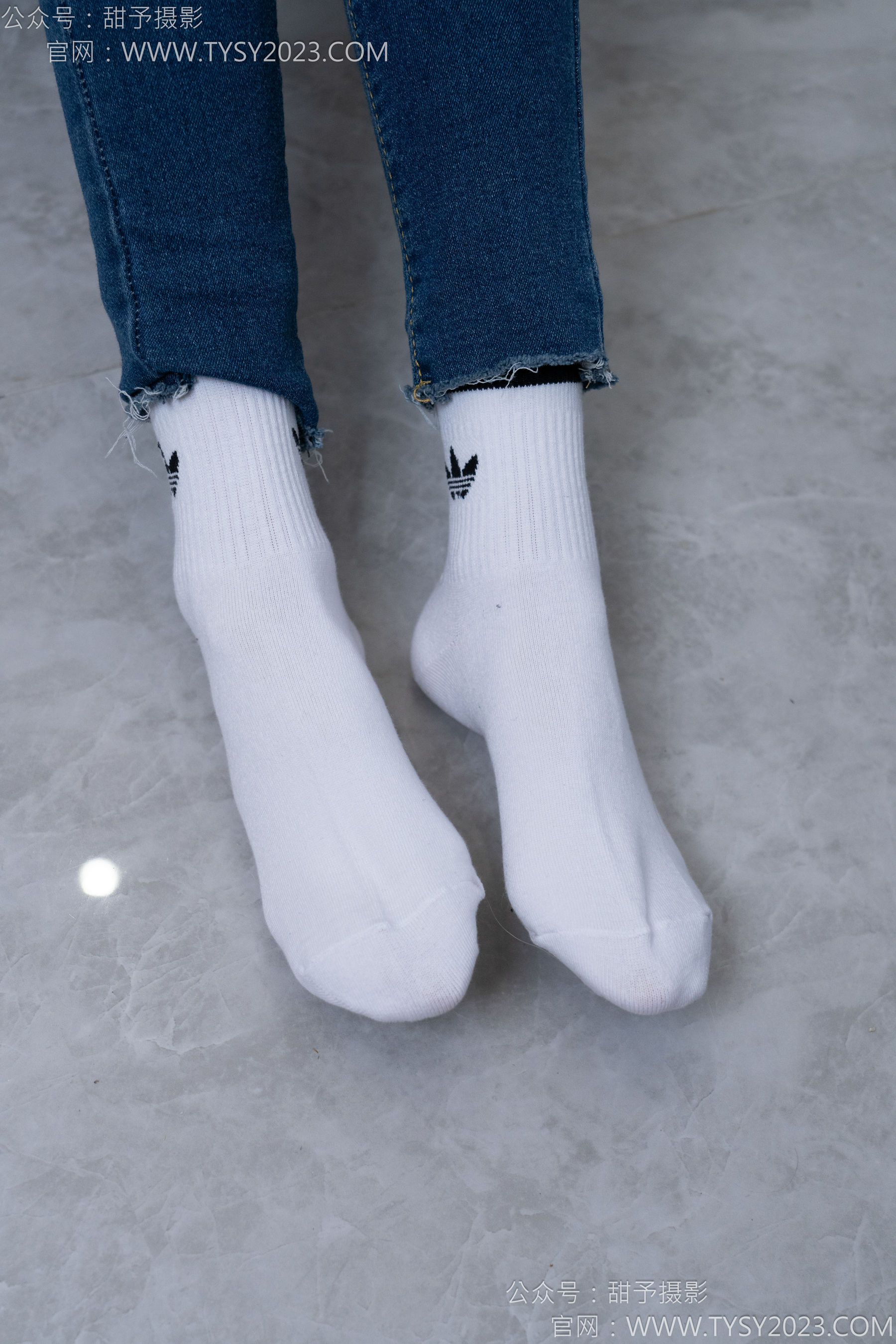 甜予摄影 No.179 珞珞 - 高跟鞋、板鞋、人字拖、白棉袜/(129P)