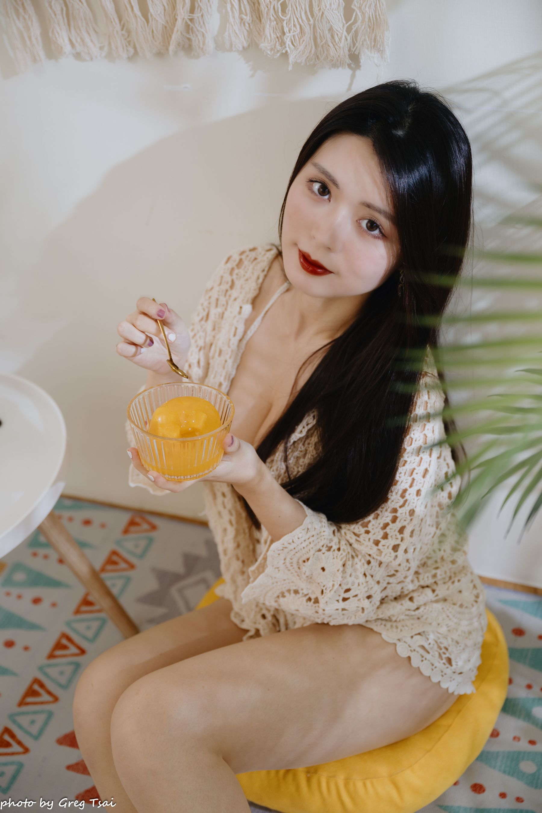 筱筱 - 休闲居家棚拍/(100P)