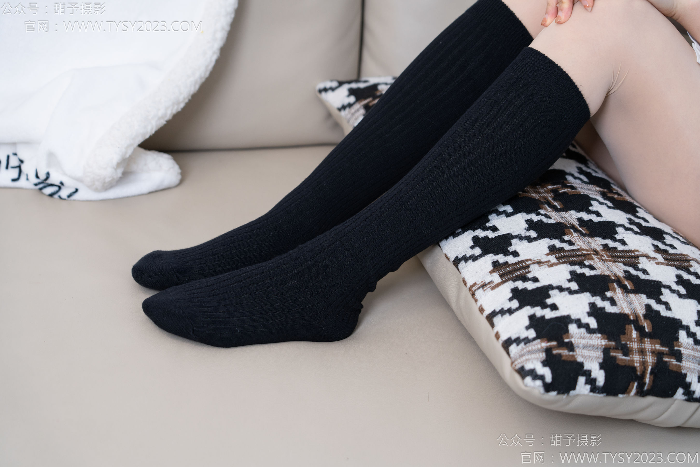 甜予摄影 No.168 澜澜 - 短靴、小腿袜、肉丝/(165P)