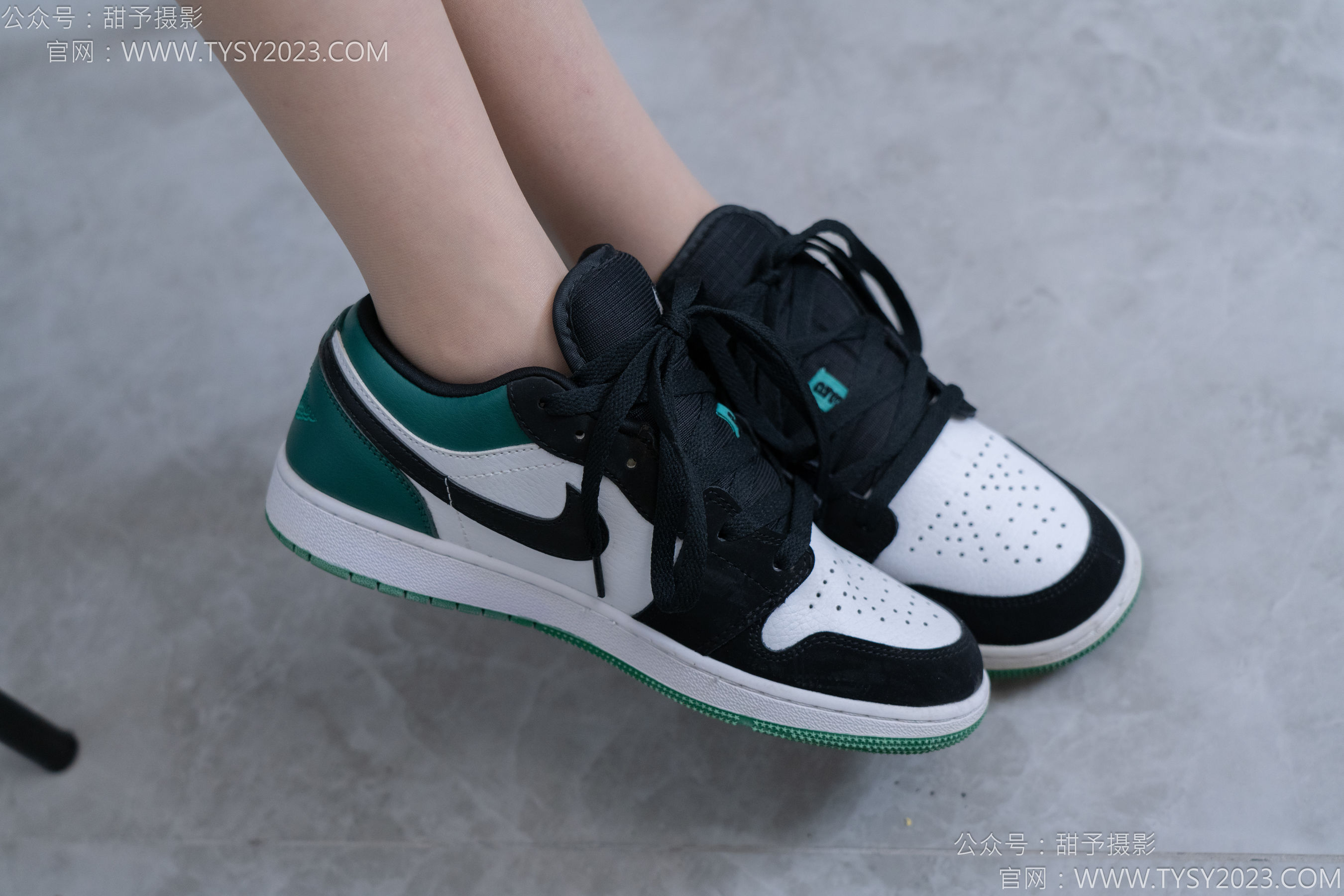 甜予摄影 No.176 珞珞 - 板鞋、薄肉丝/(134P)