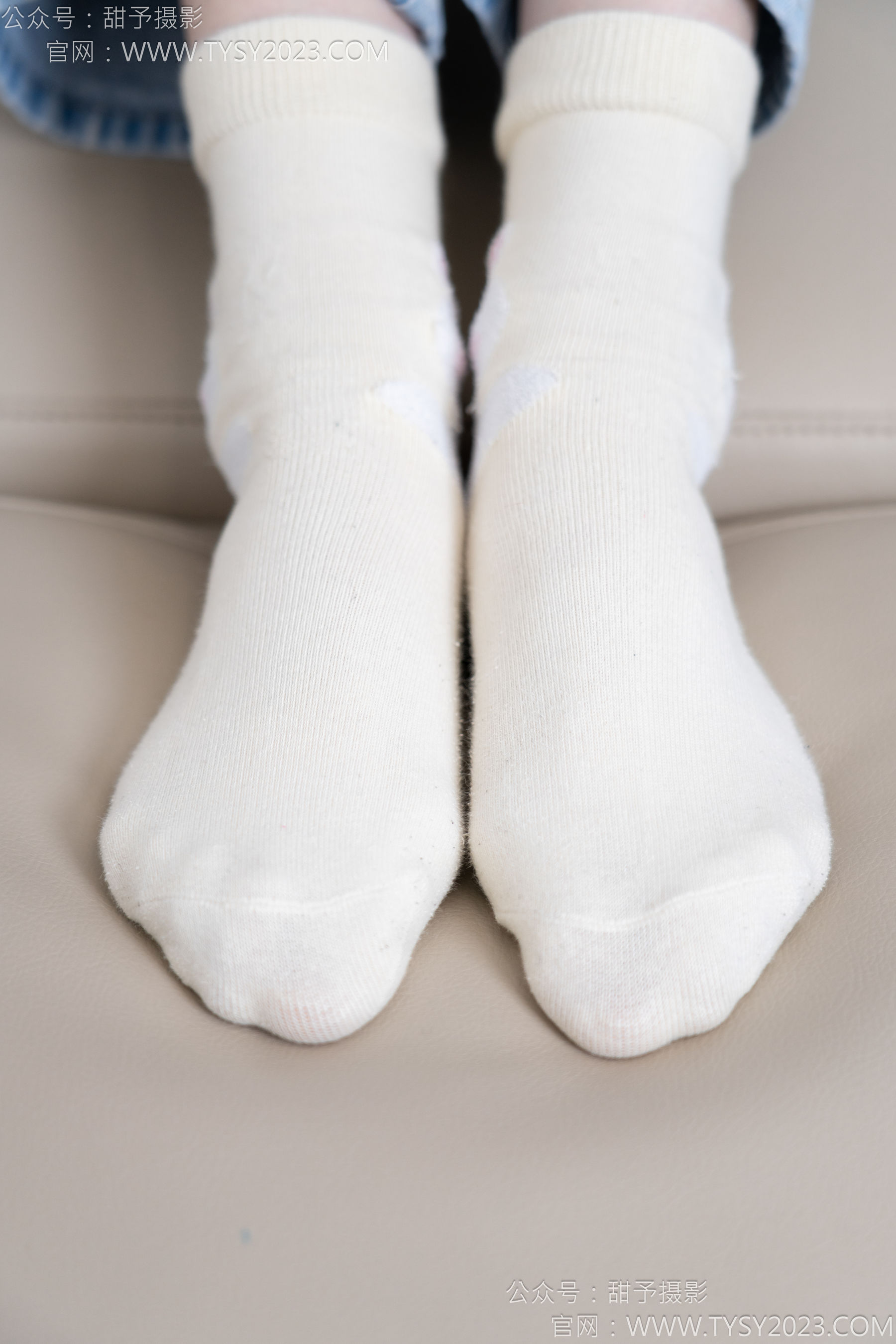 甜予摄影 No.160 番茄 - 板鞋、印花棉袜、裸足/(125P)
