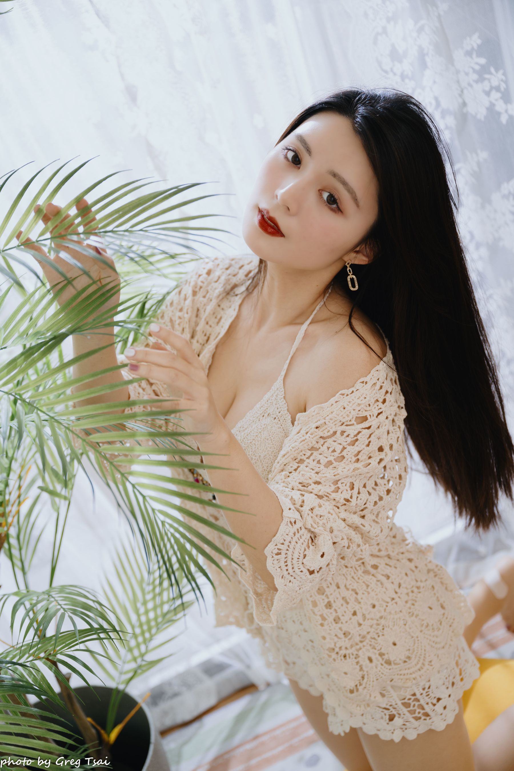 筱筱 - 休闲居家棚拍/(100P)