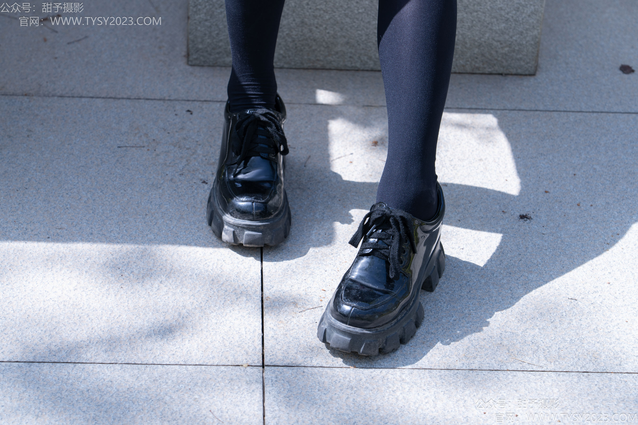 甜予摄影 No.193 小甜桃 - 皮鞋、大腿袜、裸足/(129P)