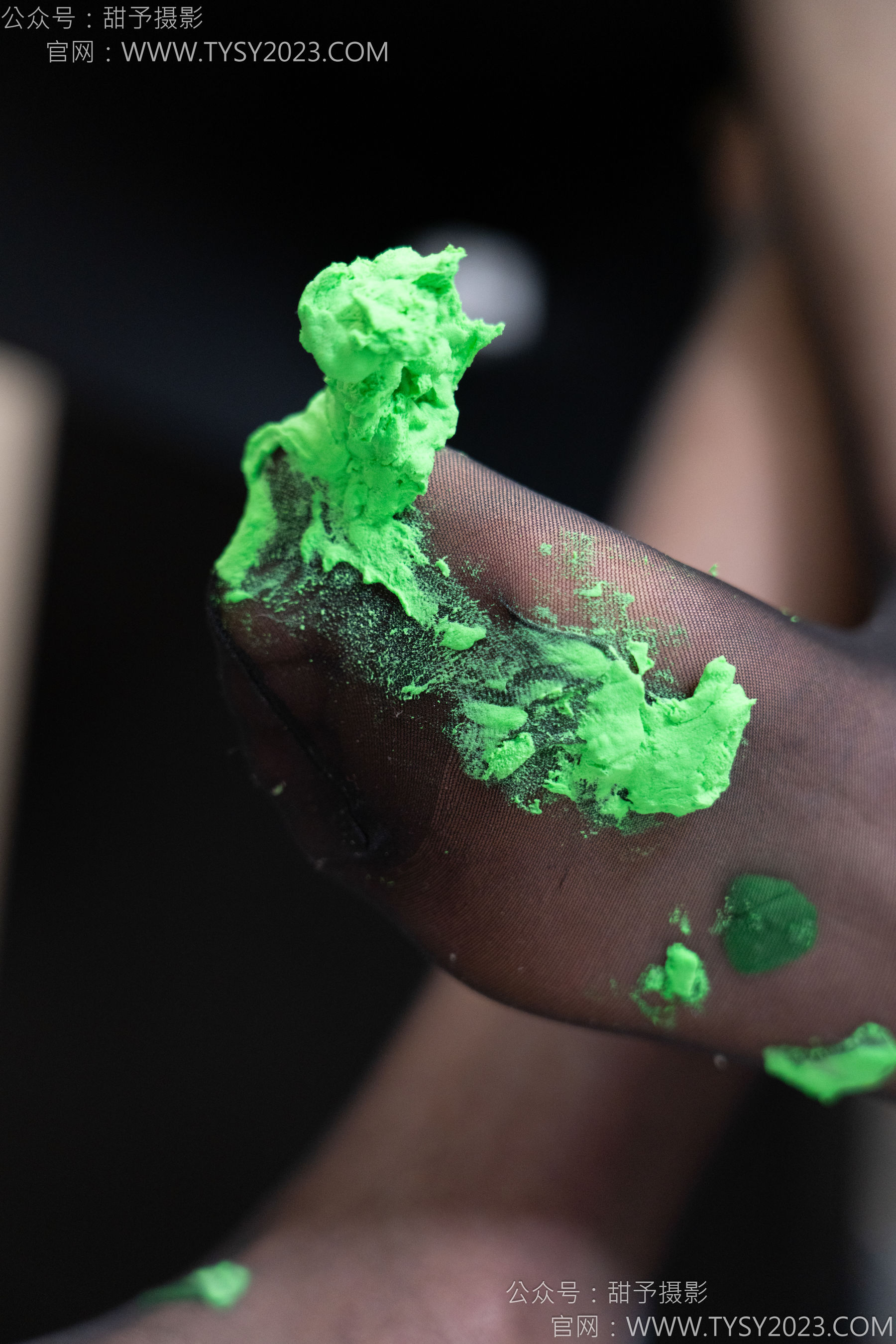 甜予摄影 No.175 澜澜 - 高跟鞋、薄灰丝、薄黑丝、踩小人剧情/(124P)