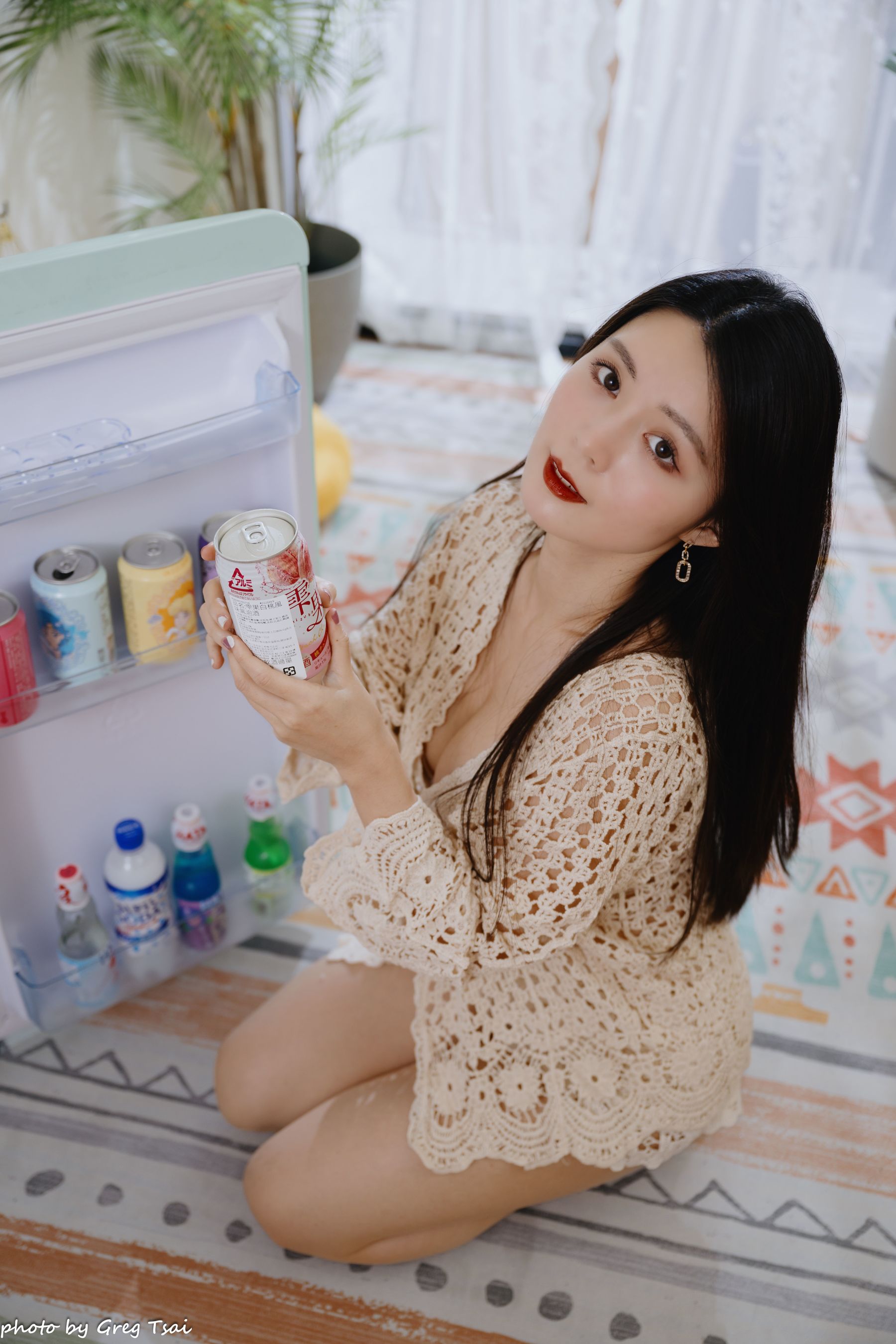 筱筱 - 休闲居家棚拍/(100P)