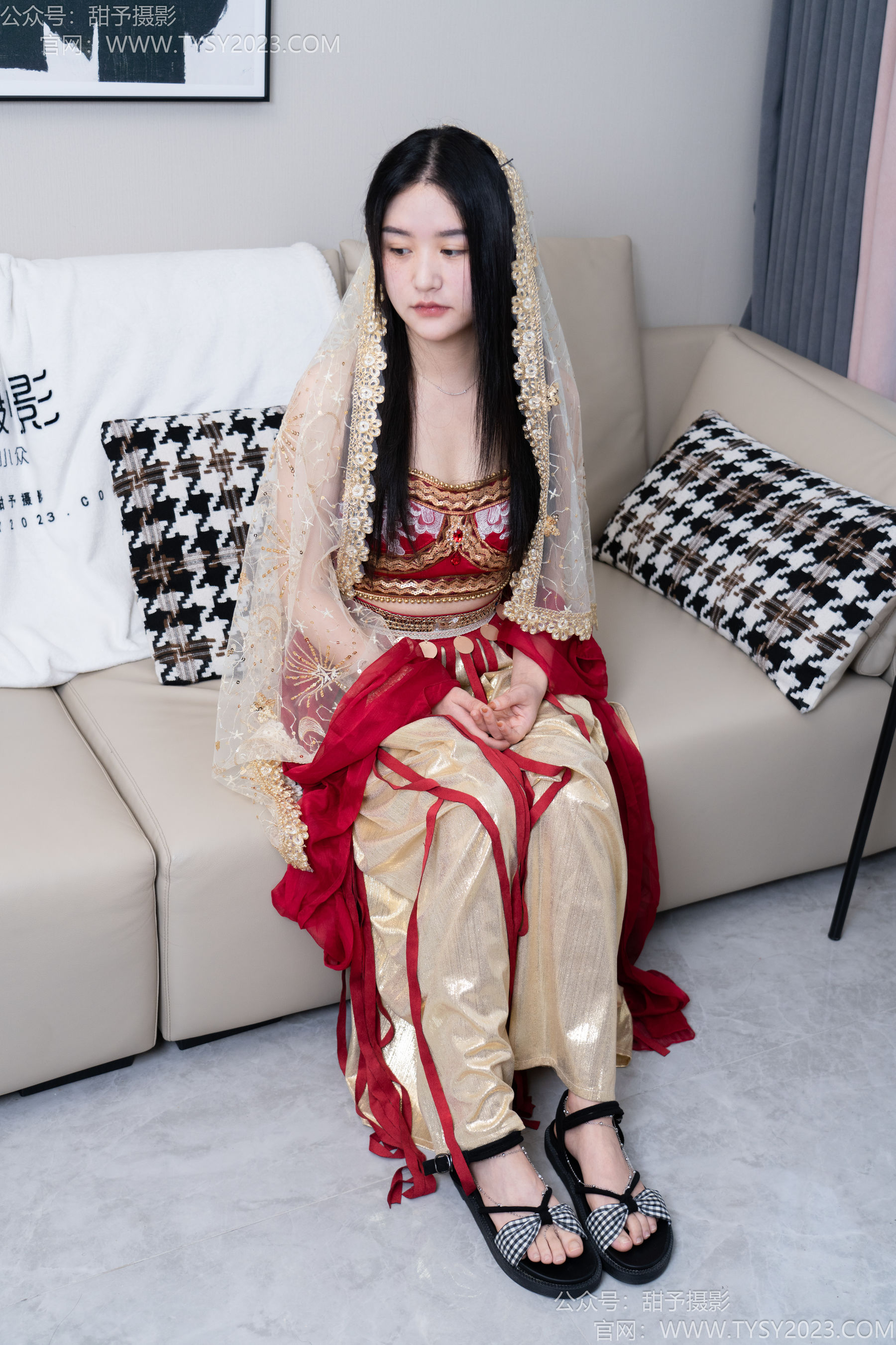 甜予摄影 No.190 澜澜 - 凉鞋、裸足/(138P)