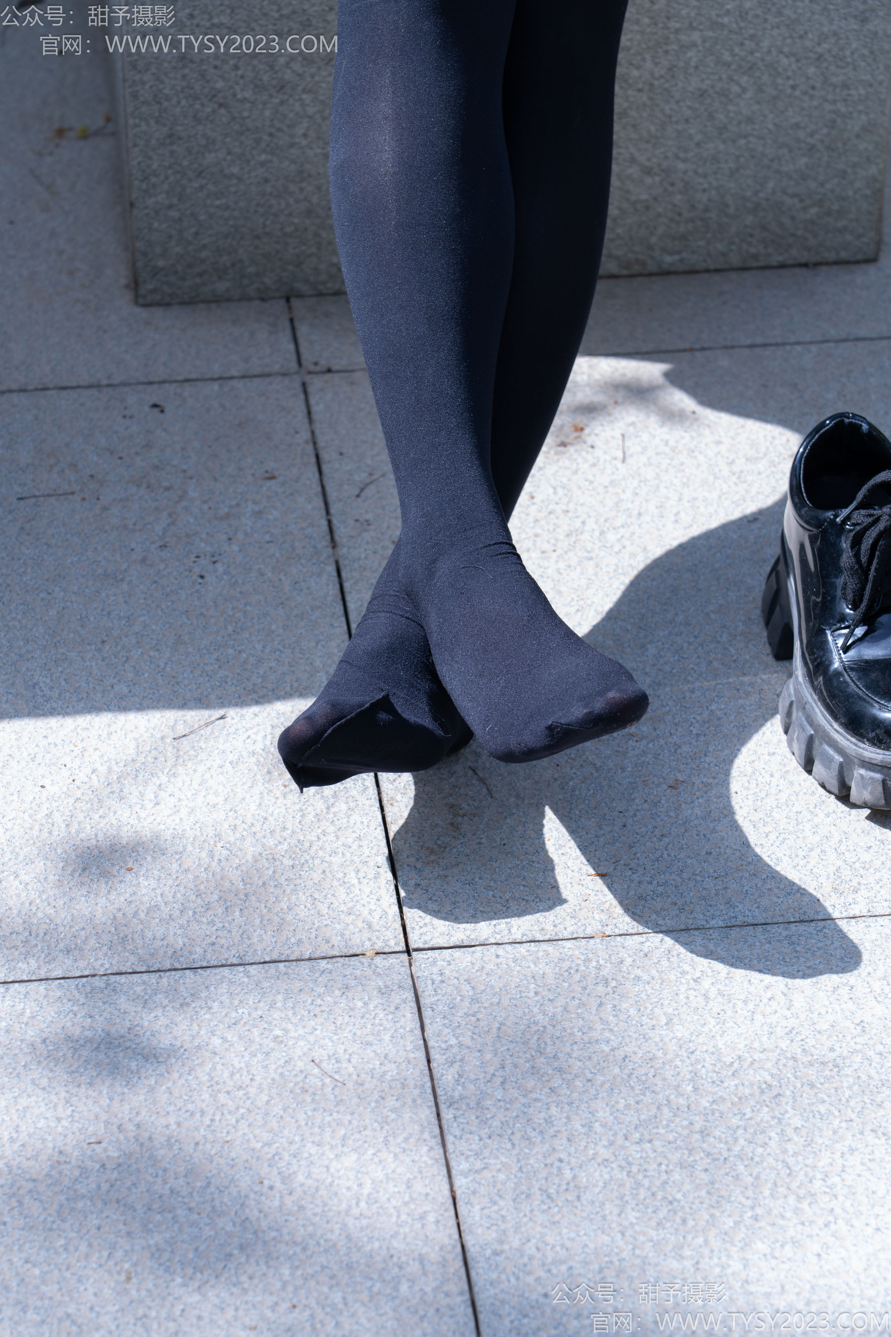甜予摄影 No.193 小甜桃 - 皮鞋、大腿袜、裸足/(129P)