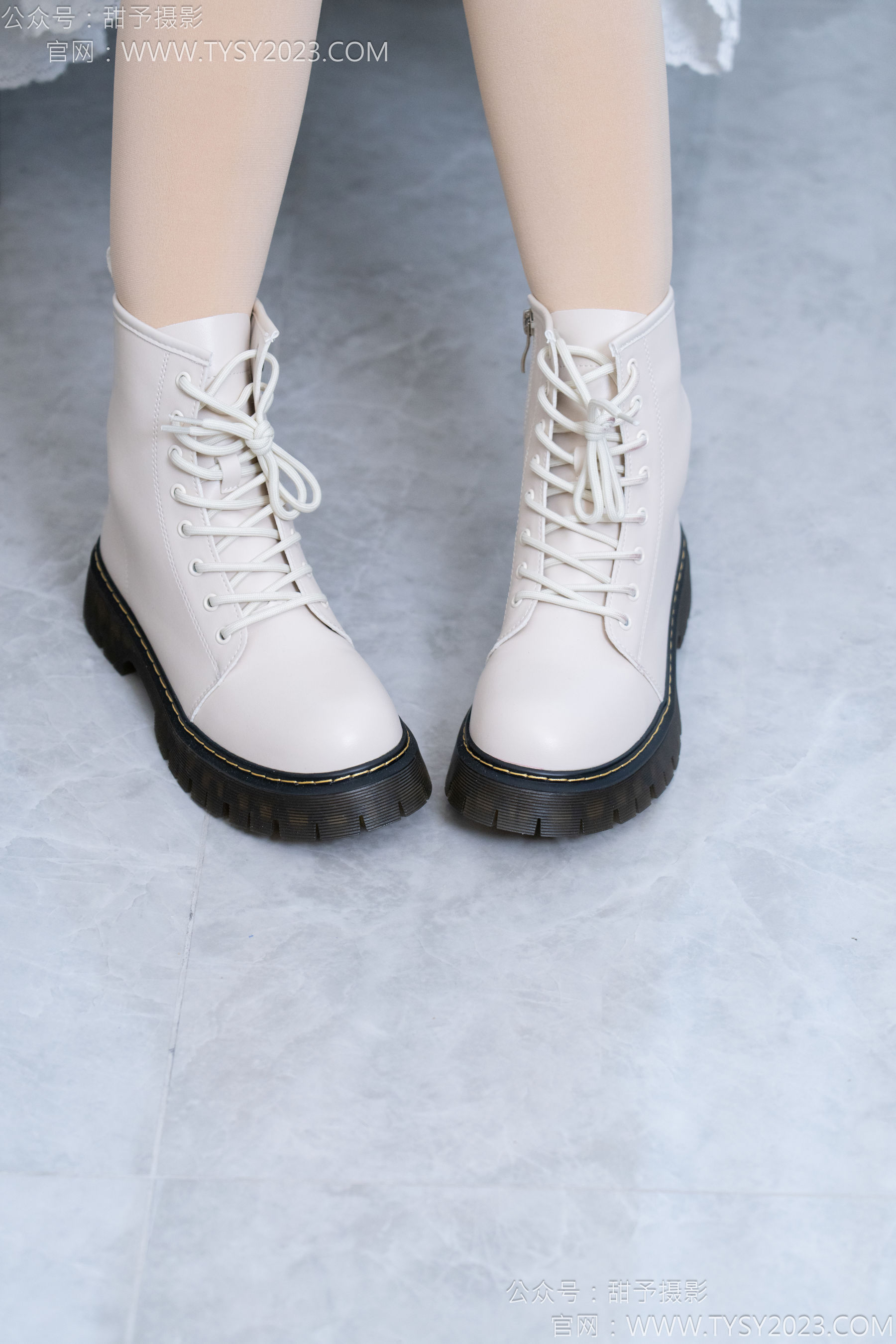 甜予摄影 No.180 贝壳 - 平底鞋、短靴、厚肉丝/(135P)