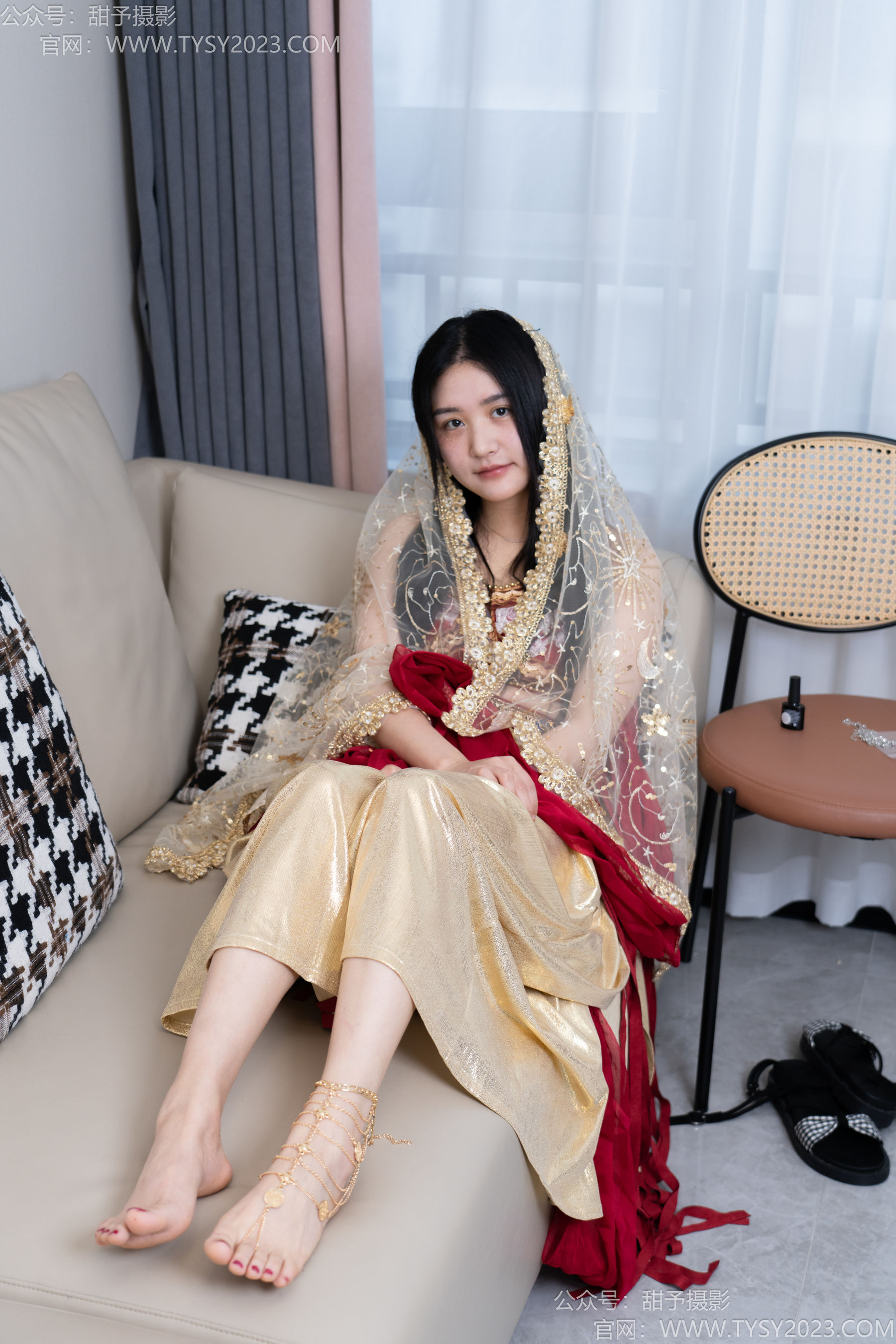 甜予摄影 No.190 澜澜 - 凉鞋、裸足/(138P)