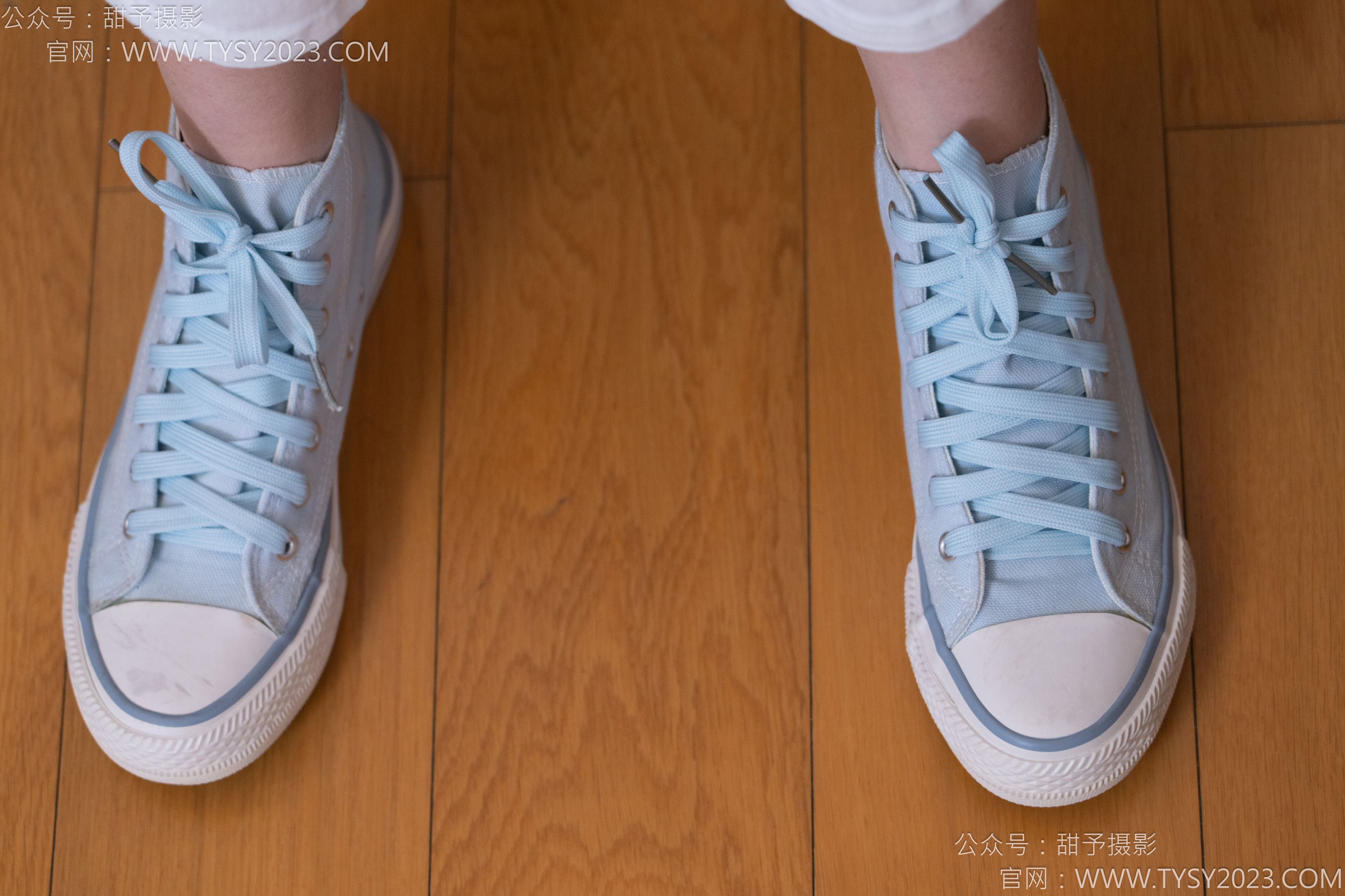 甜予摄影 No.171 璇璇 - 帆布鞋、白棉袜、抖腿剧情/(151P)