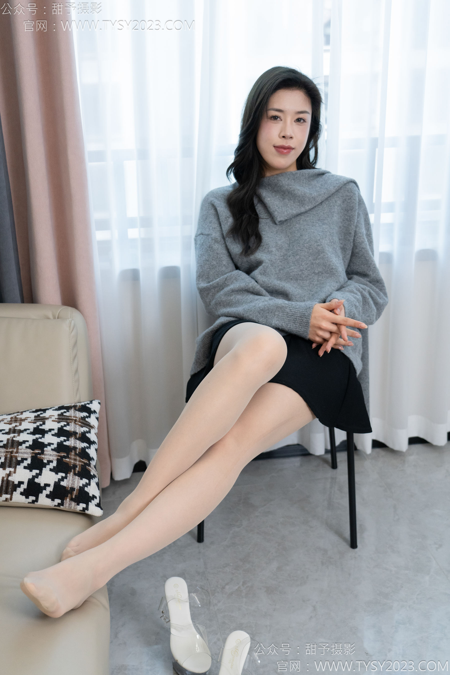 甜予摄影 No.178 咖啡豆 - 高跟鞋、薄肉丝/(132P)