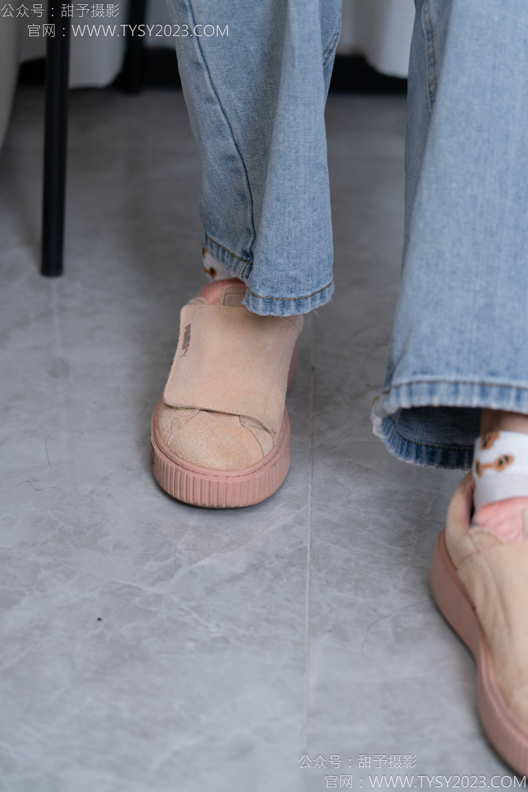 甜予摄影 No.163 娃娃 - 板鞋、白棉袜、裸足/(130P)