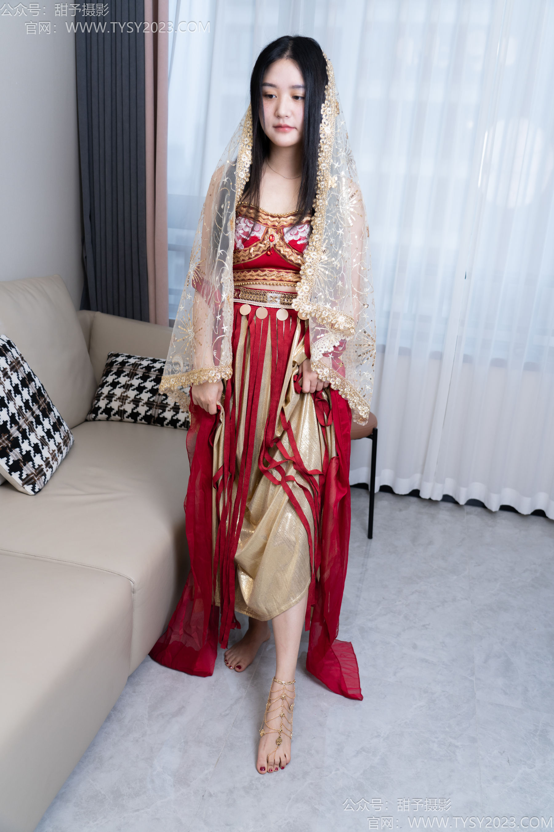 甜予摄影 No.190 澜澜 - 凉鞋、裸足/(138P)