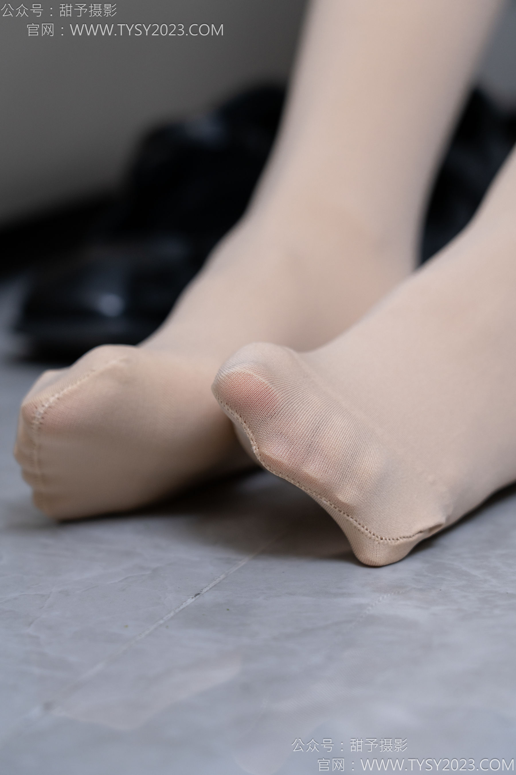 甜予摄影 No.185 珞珞 - 皮鞋、白棉袜、厚肉丝/(130P)