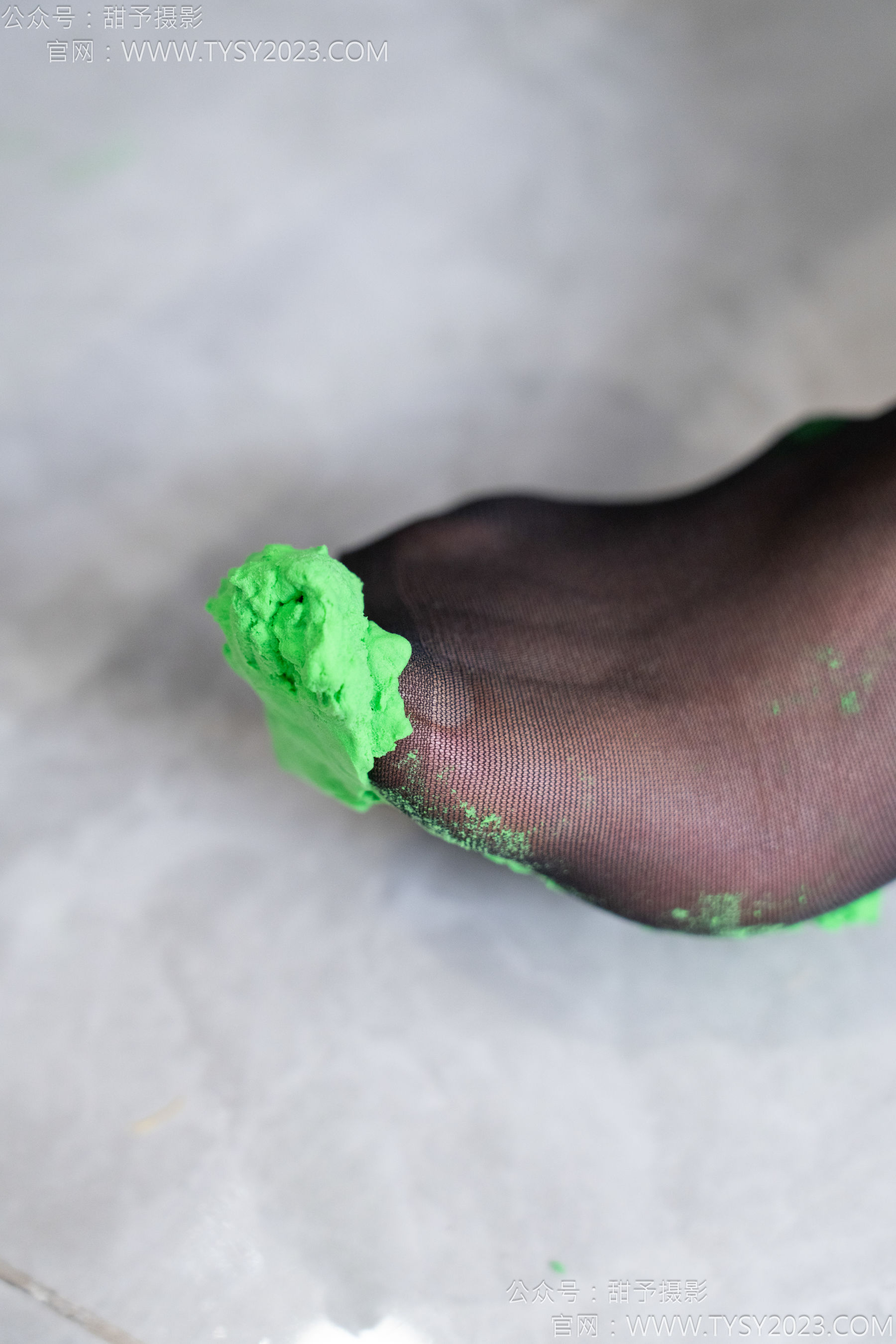 甜予摄影 No.175 澜澜 - 高跟鞋、薄灰丝、薄黑丝、踩小人剧情/(124P)