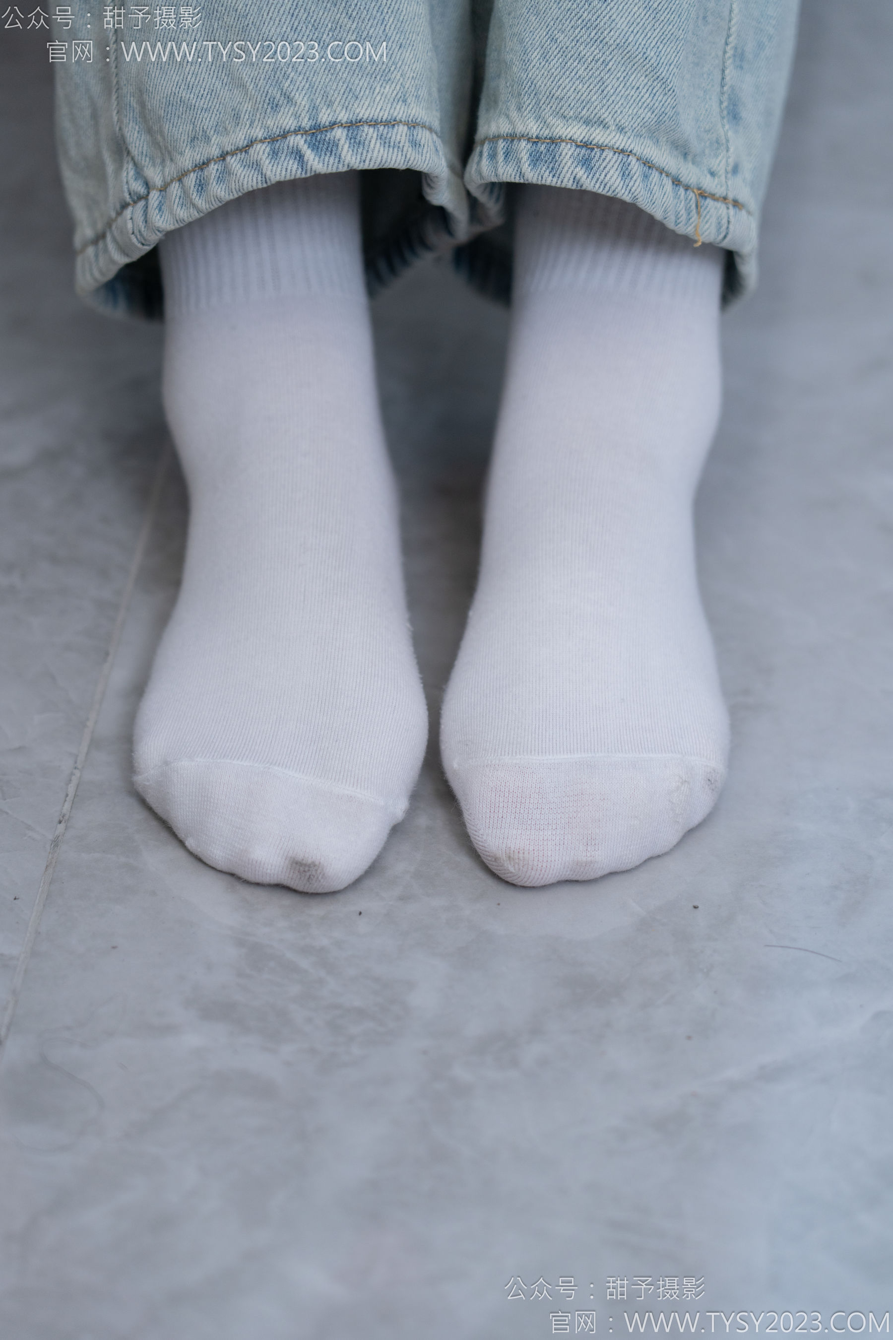 甜予摄影 No.162 知知 - 皮鞋、白棉袜、裸足/(125P)