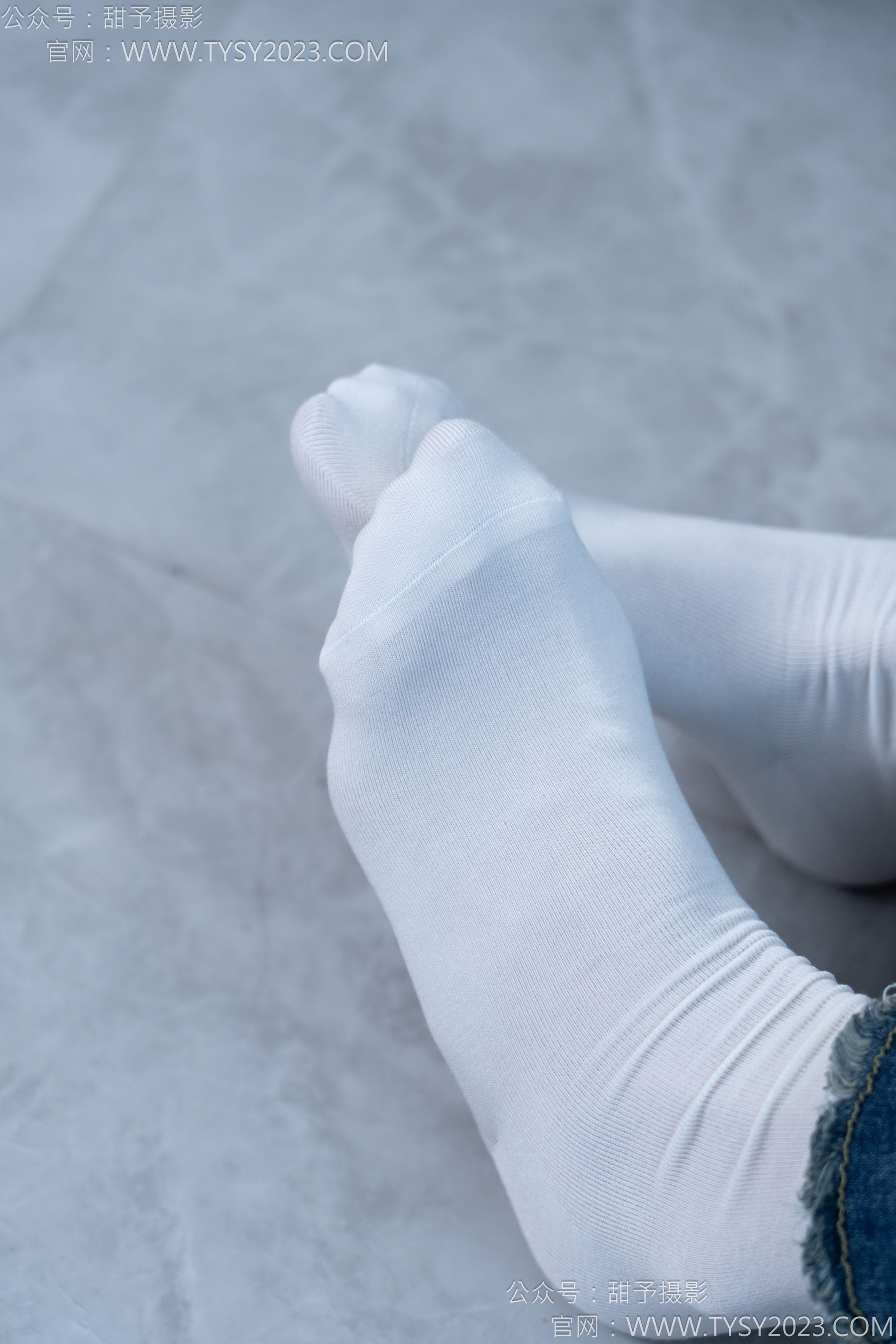 甜予摄影 No.170 珞珞 - 板鞋、白棉袜、裸足/(130P)