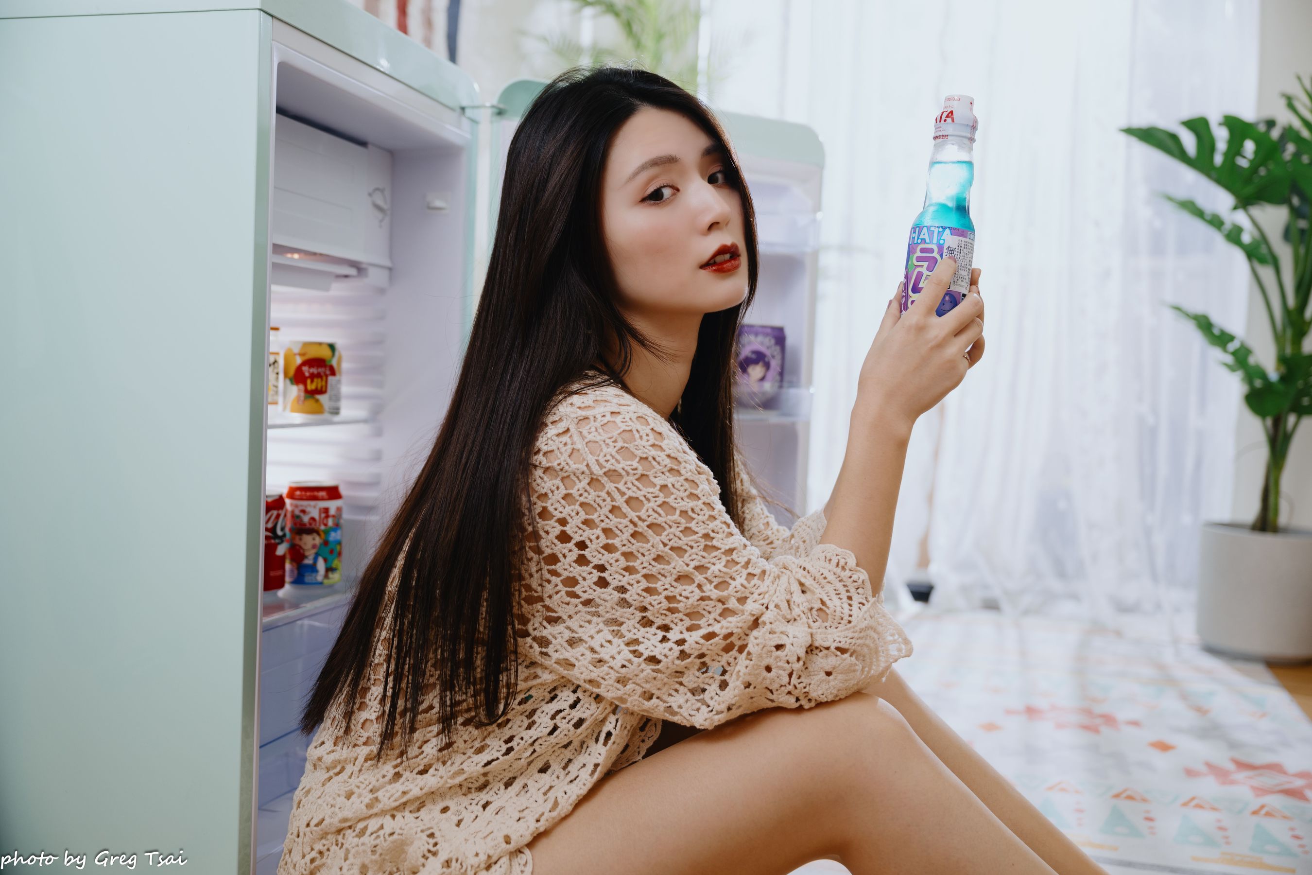 筱筱 - 休闲居家棚拍/(100P)