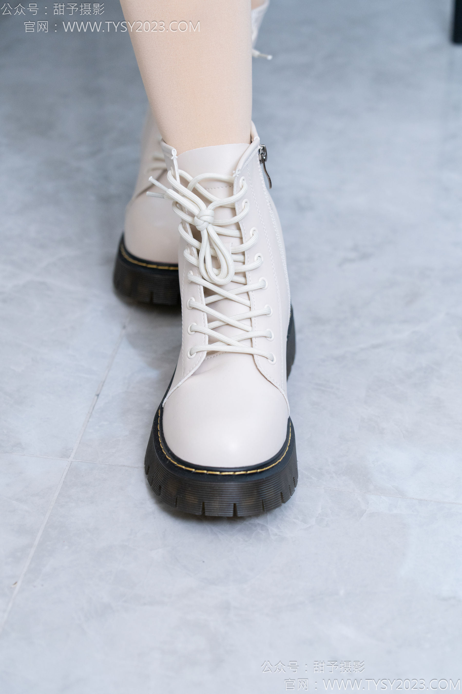 甜予摄影 No.180 贝壳 - 平底鞋、短靴、厚肉丝/(135P)