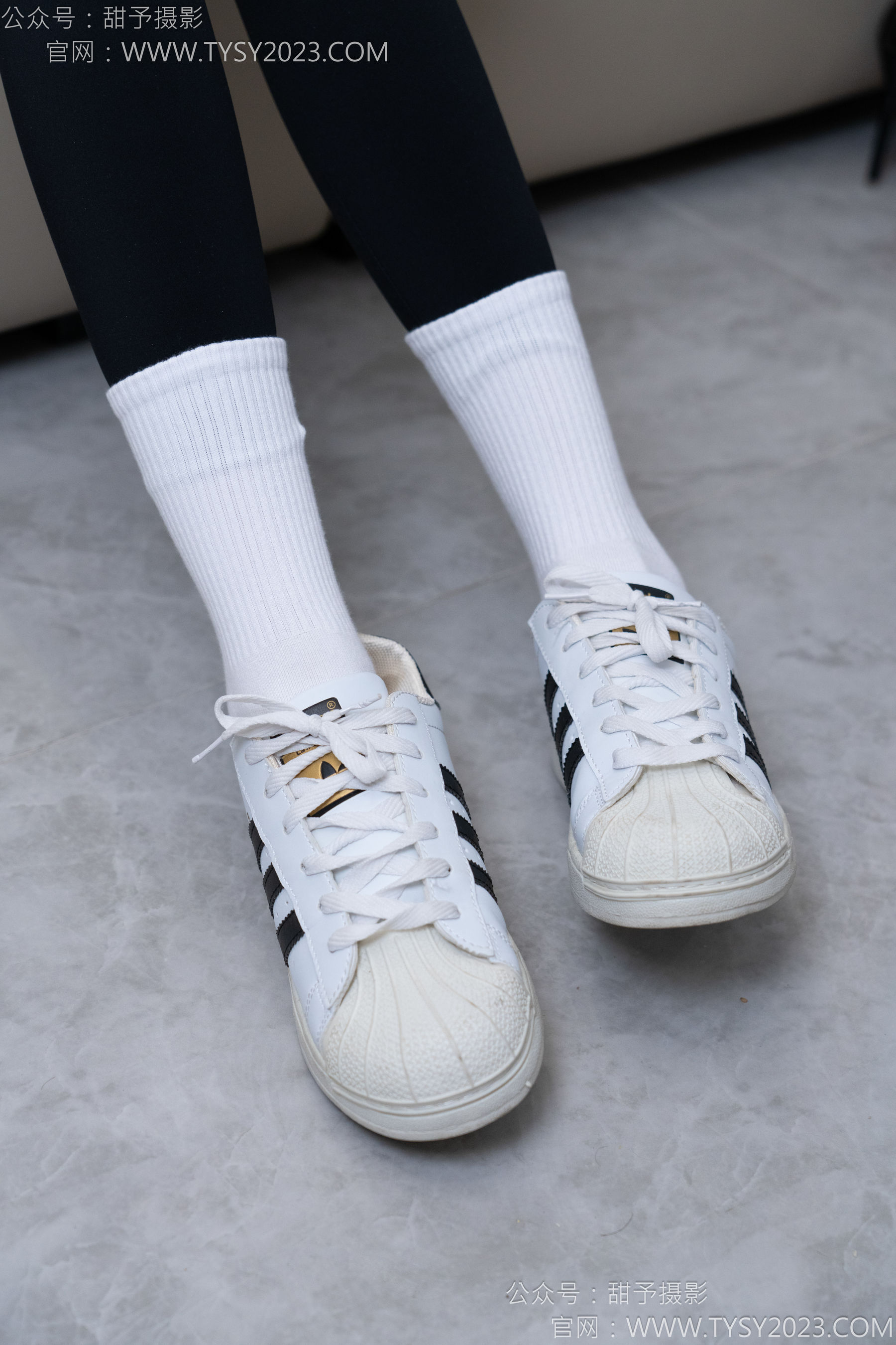 甜予摄影 No.179 珞珞 - 高跟鞋、板鞋、人字拖、白棉袜/(129P)