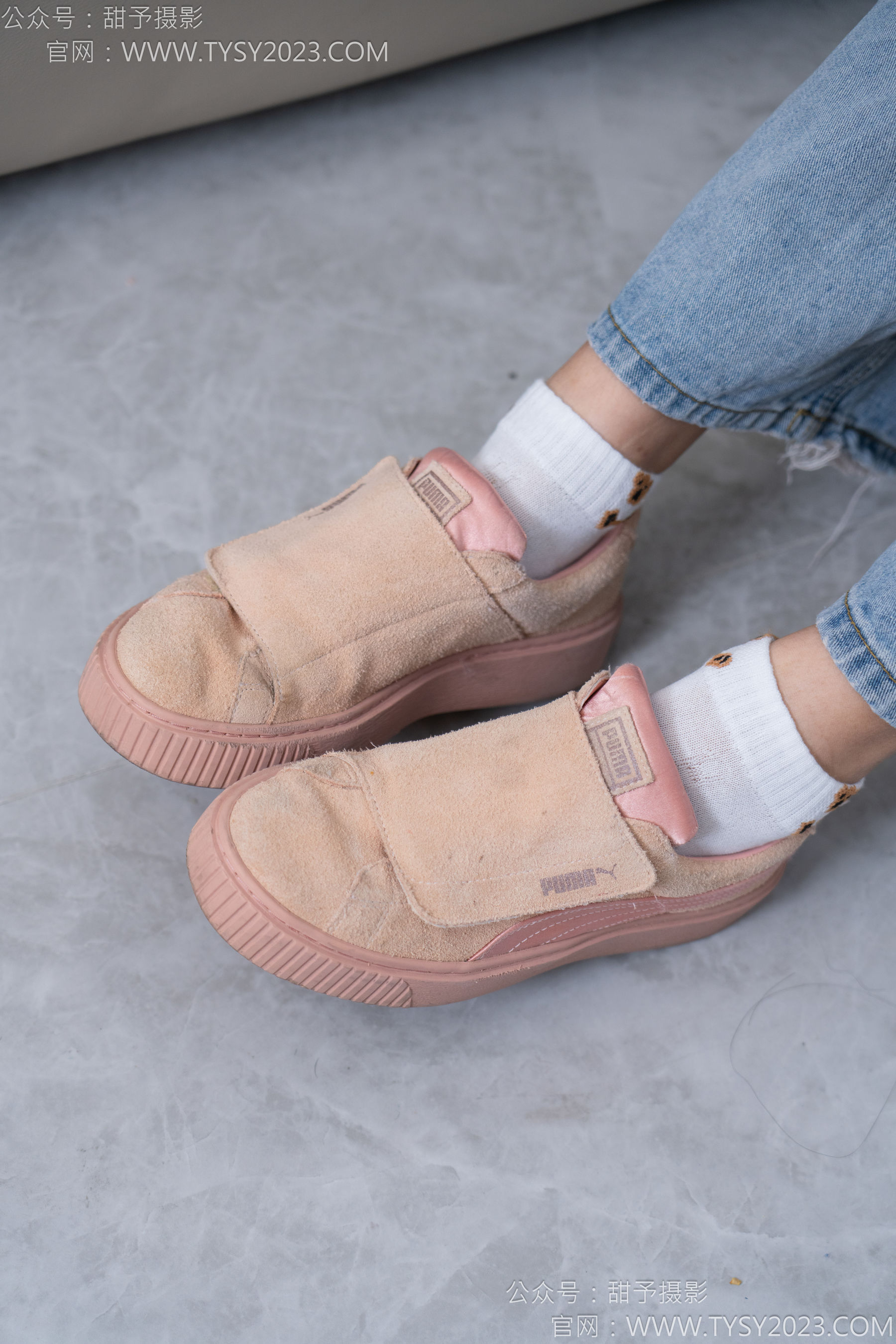 甜予摄影 No.163 娃娃 - 板鞋、白棉袜、裸足/(130P)