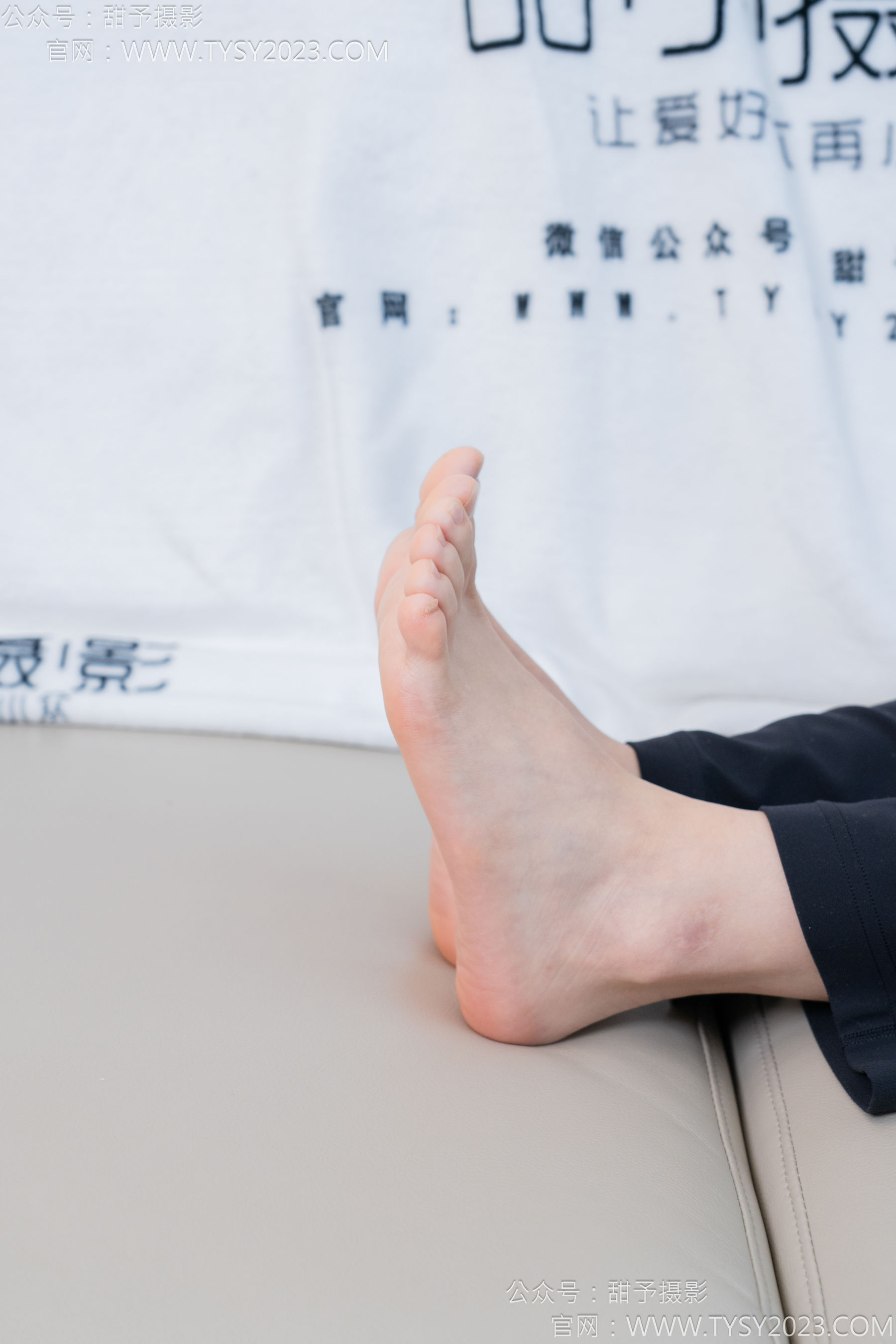 甜予摄影 No.169 贝壳 - 帆布鞋、白棉袜、裸足/(130P)