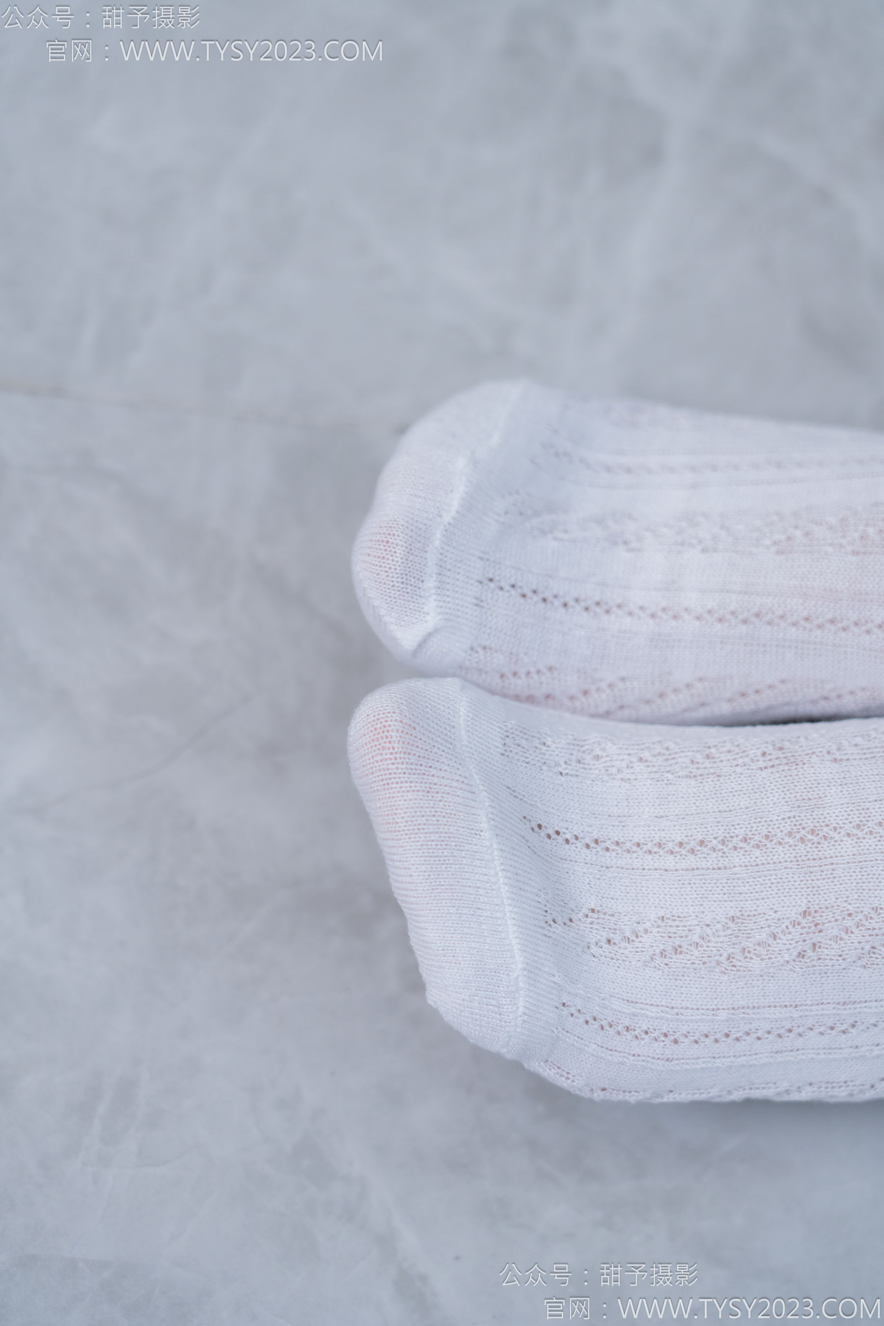 甜予摄影 No.165 贝壳 - 板鞋、白棉袜、裸足/(130P)