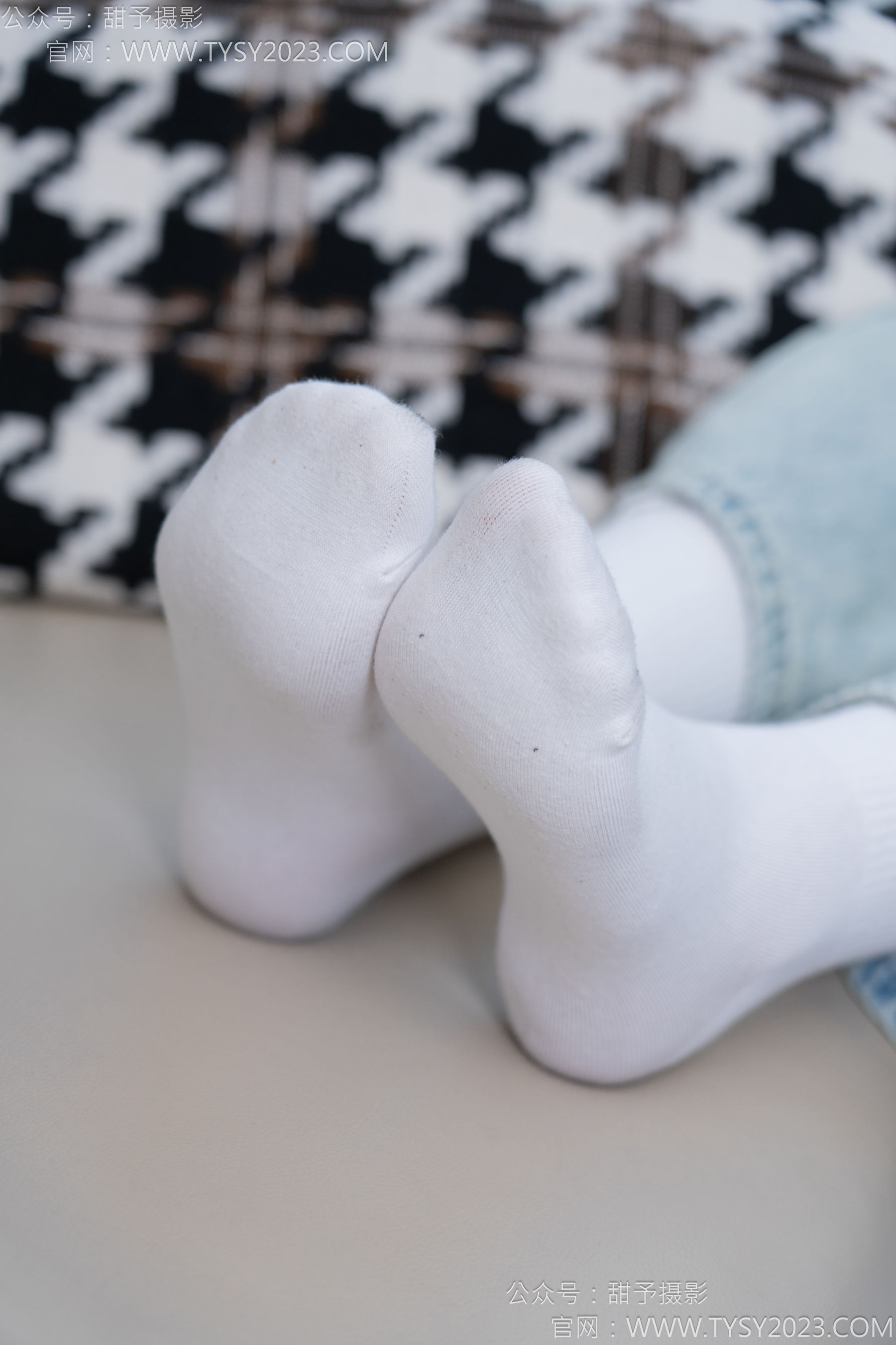 甜予摄影 No.162 知知 - 皮鞋、白棉袜、裸足/(125P)