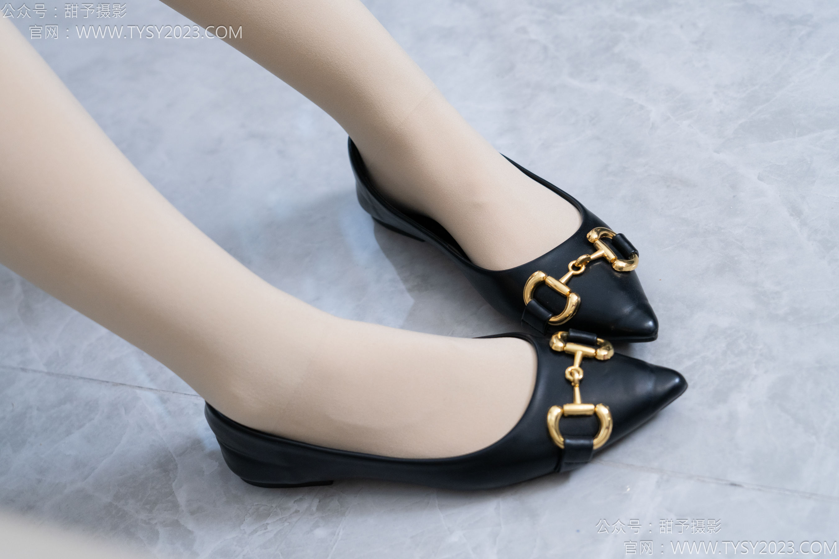 甜予摄影 No.174 贝壳 - 平底鞋、厚肉丝/(130P)