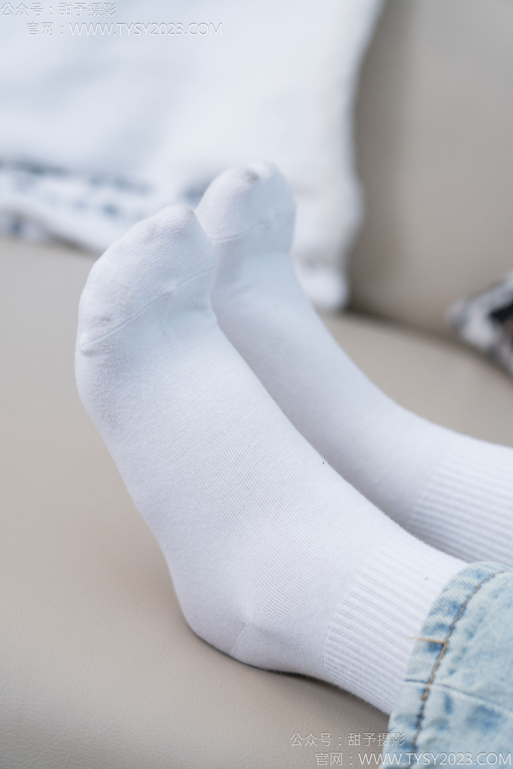甜予摄影 No.162 知知 - 皮鞋、白棉袜、裸足/(125P)