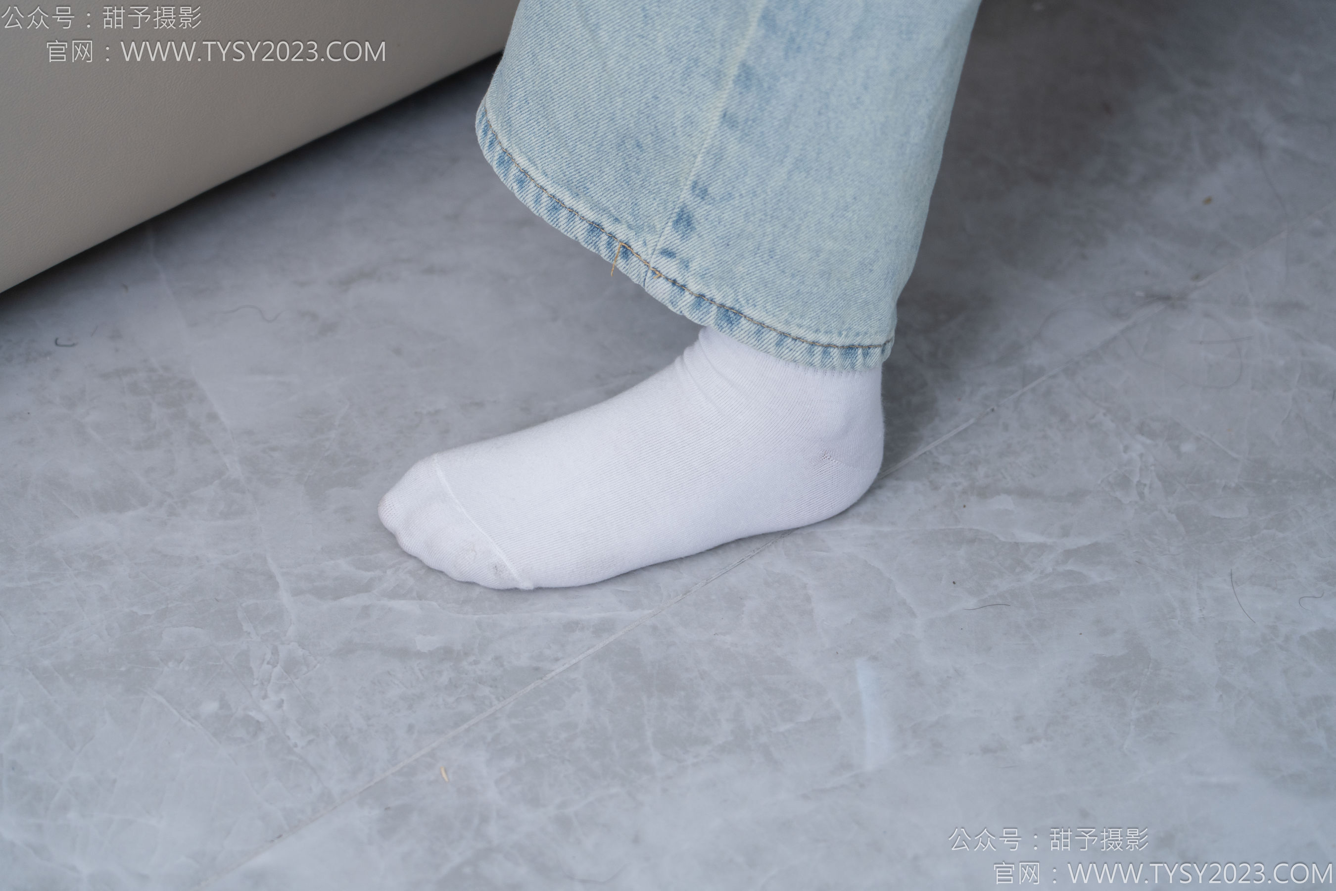 甜予摄影 No.162 知知 - 皮鞋、白棉袜、裸足/(125P)