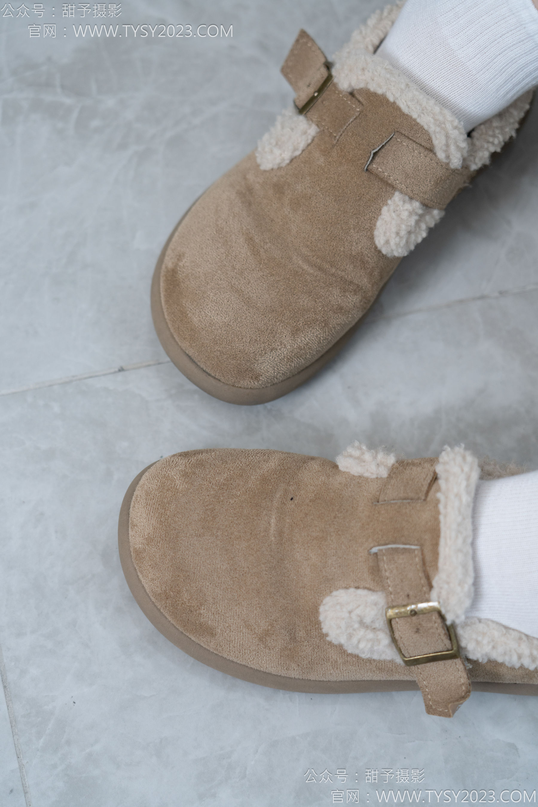 甜予摄影 No.173 小葵 - 棉鞋、白棉袜、薄肉丝/(135P)