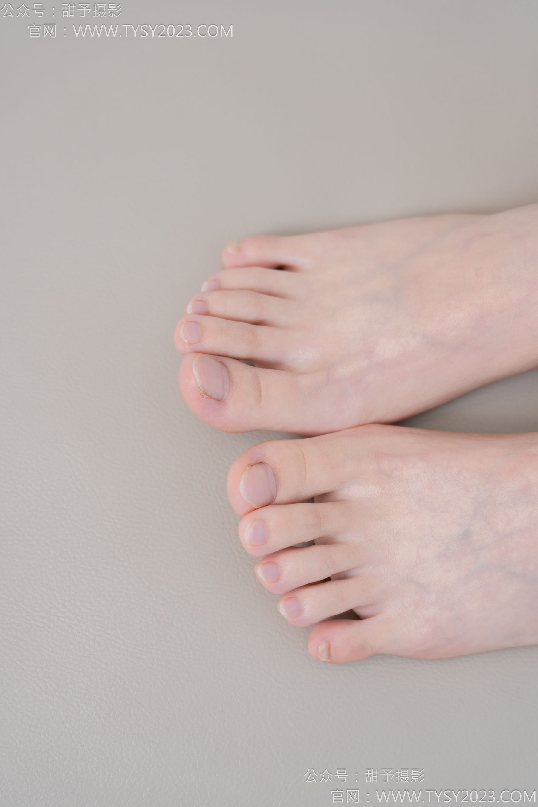 甜予摄影 No.165 贝壳 - 板鞋、白棉袜、裸足/(130P)