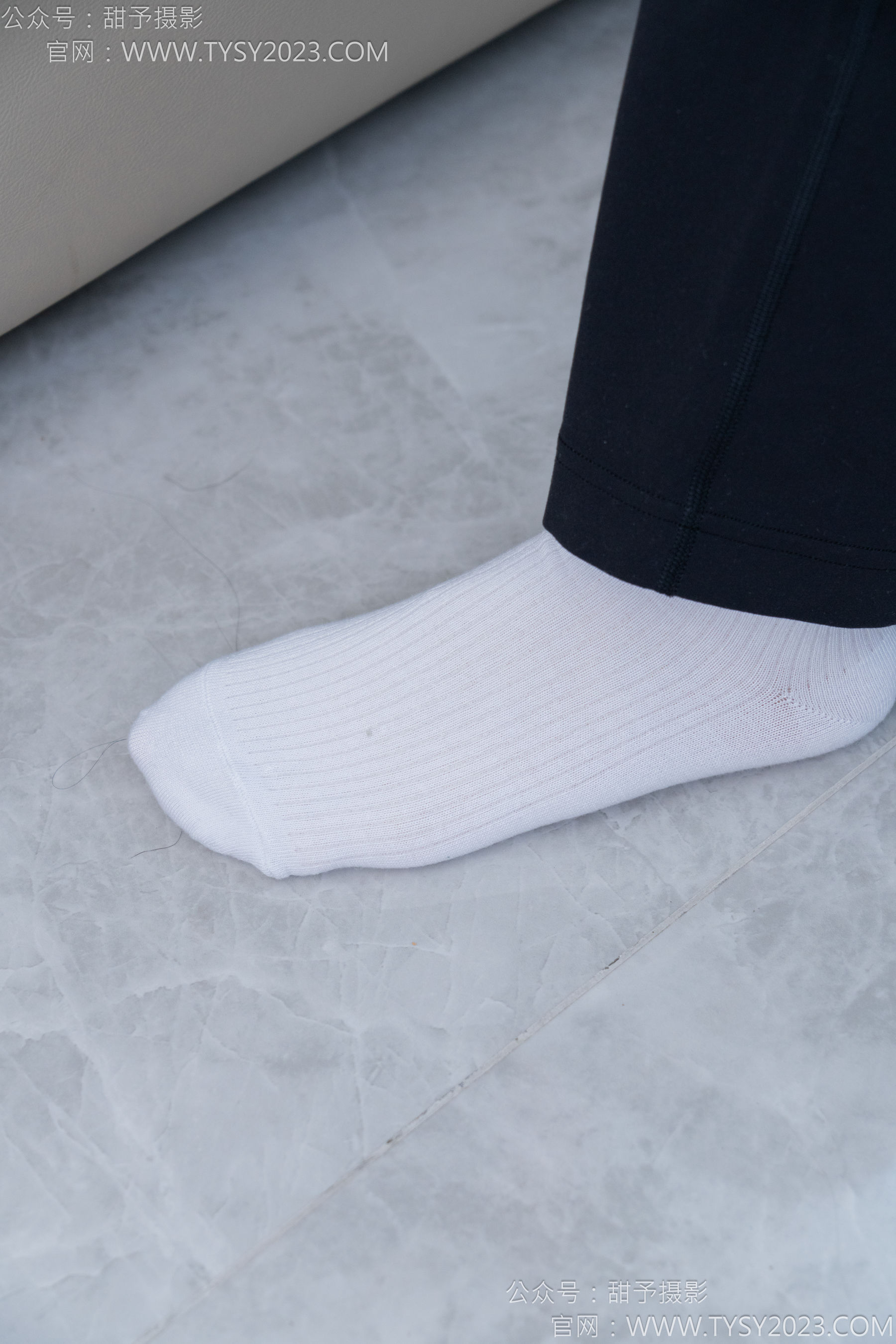 甜予摄影 No.169 贝壳 - 帆布鞋、白棉袜、裸足/(130P)