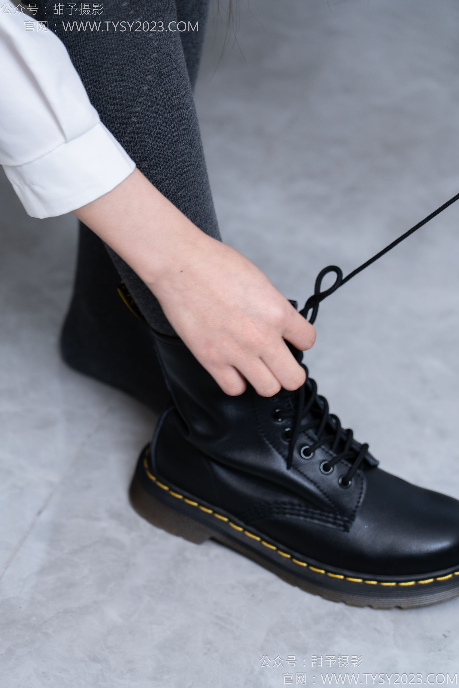 甜予摄影 No.168 澜澜 - 短靴、小腿袜、肉丝/(165P)