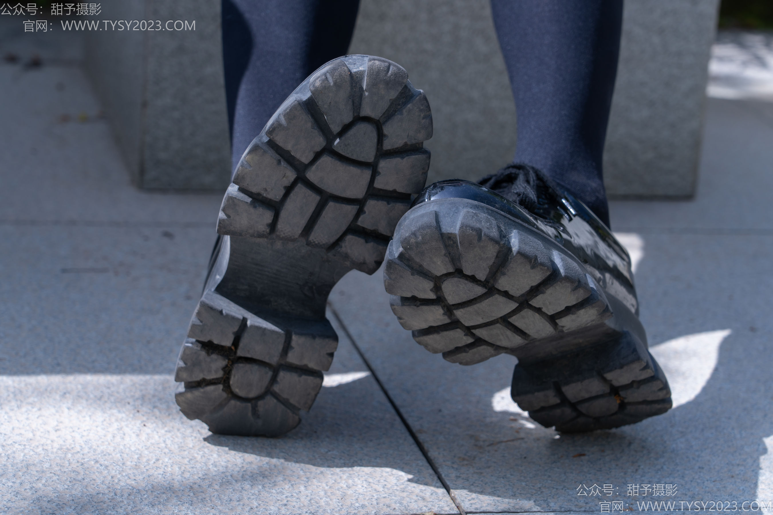 甜予摄影 No.193 小甜桃 - 皮鞋、大腿袜、裸足/(129P)