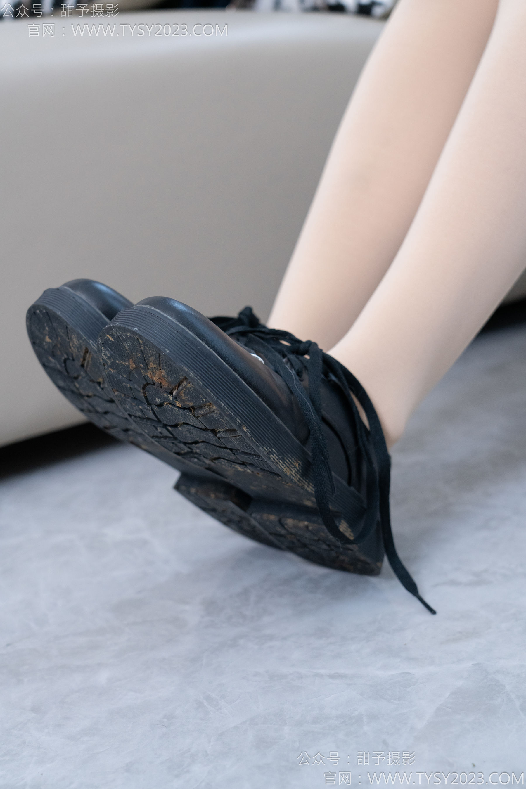 甜予摄影 No.180 贝壳 - 平底鞋、短靴、厚肉丝/(135P)