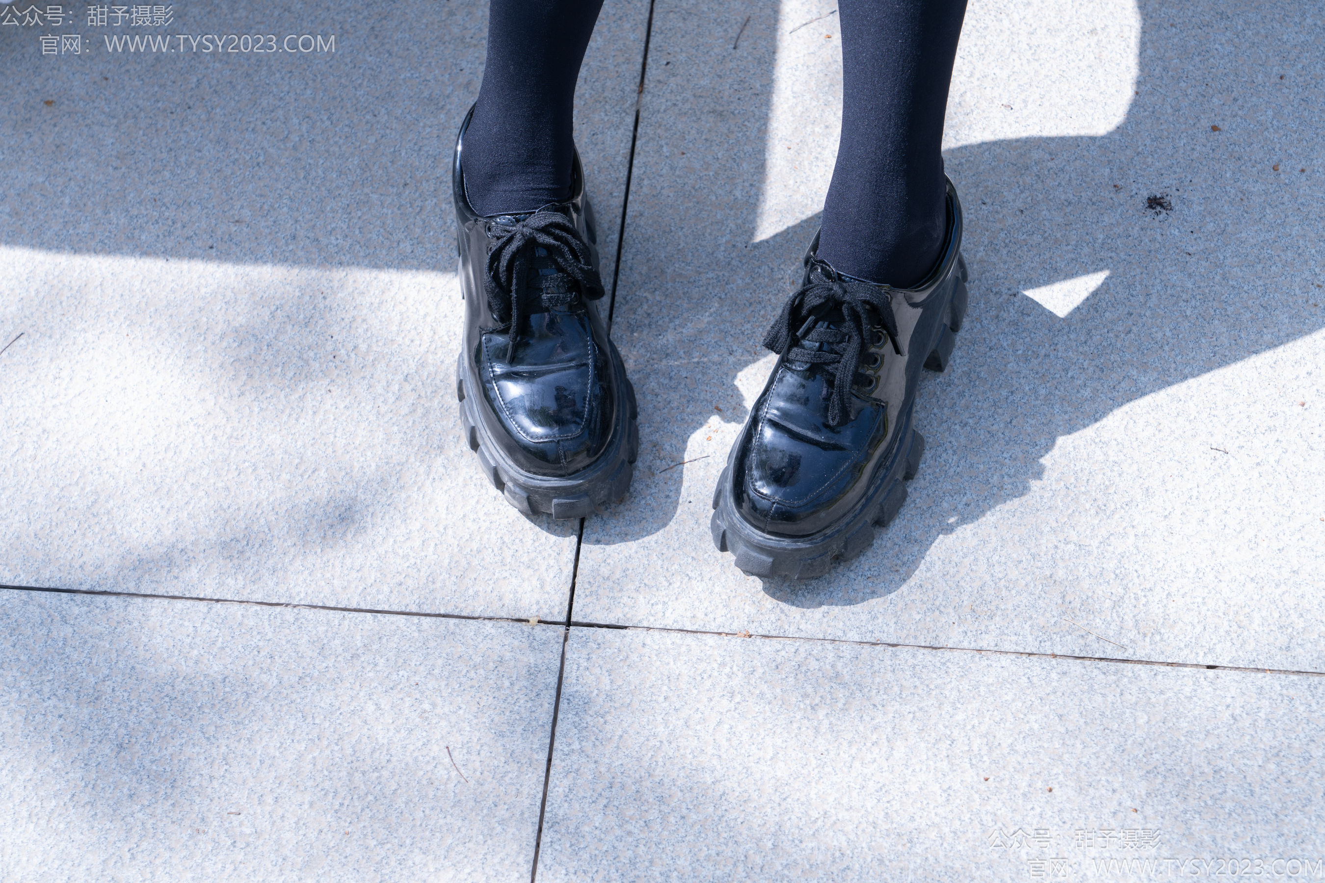 甜予摄影 No.193 小甜桃 - 皮鞋、大腿袜、裸足/(129P)