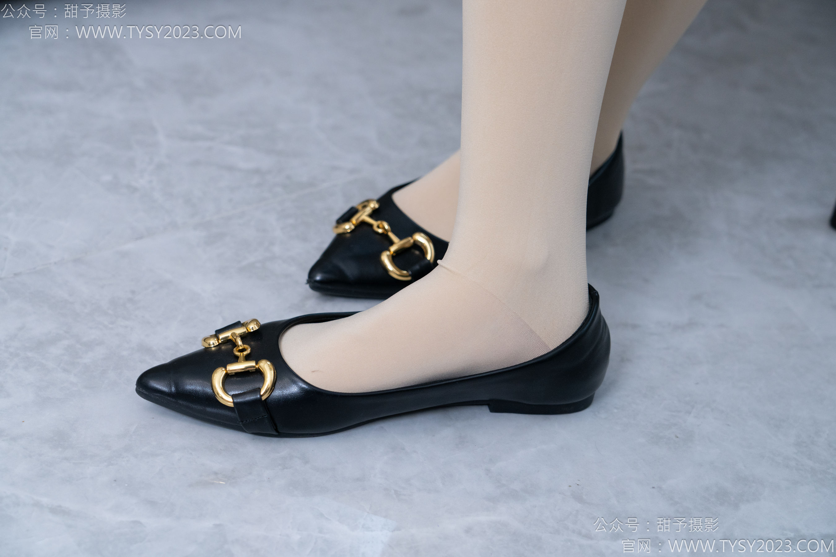 甜予摄影 No.174 贝壳 - 平底鞋、厚肉丝/(130P)