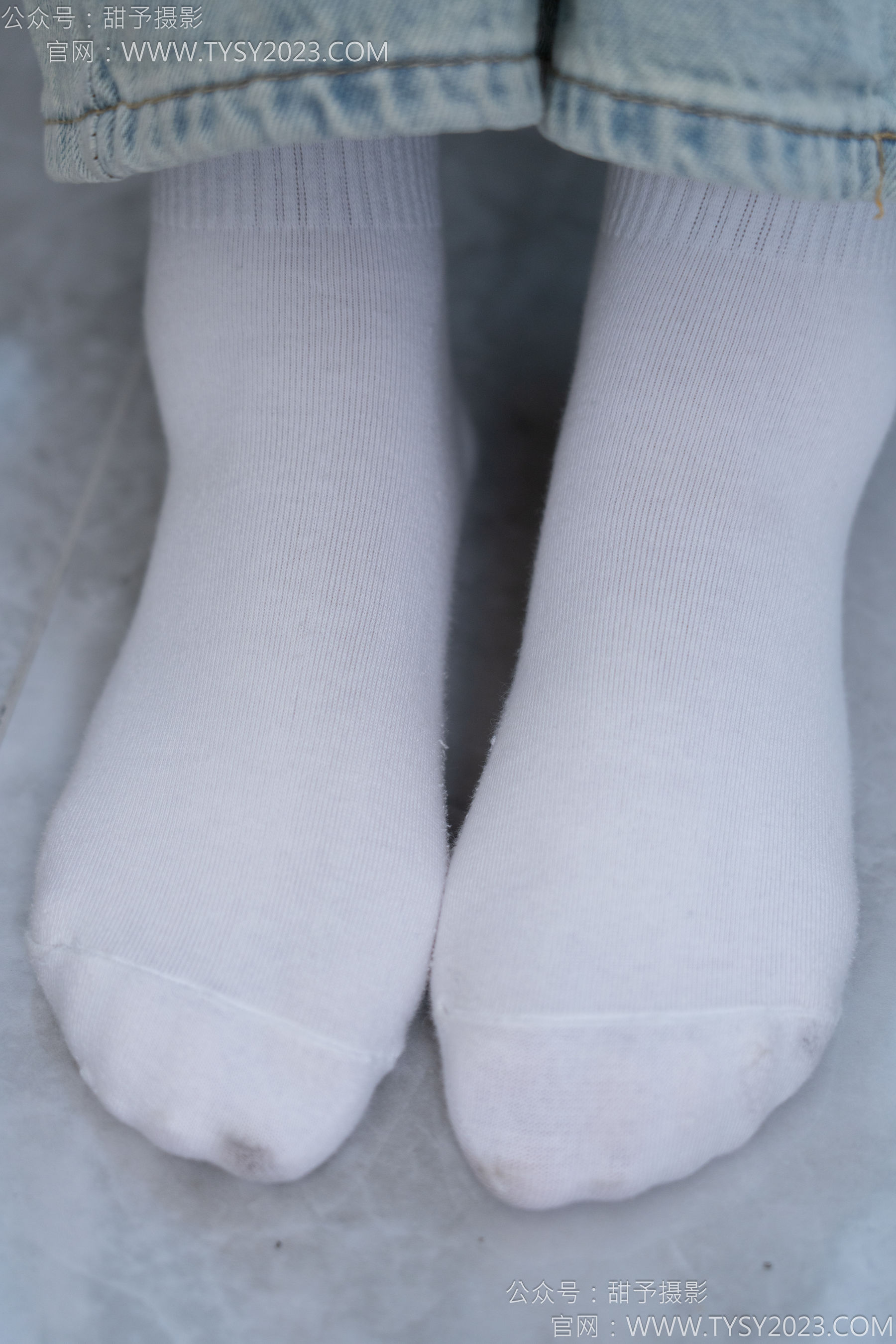 甜予摄影 No.162 知知 - 皮鞋、白棉袜、裸足/(125P)