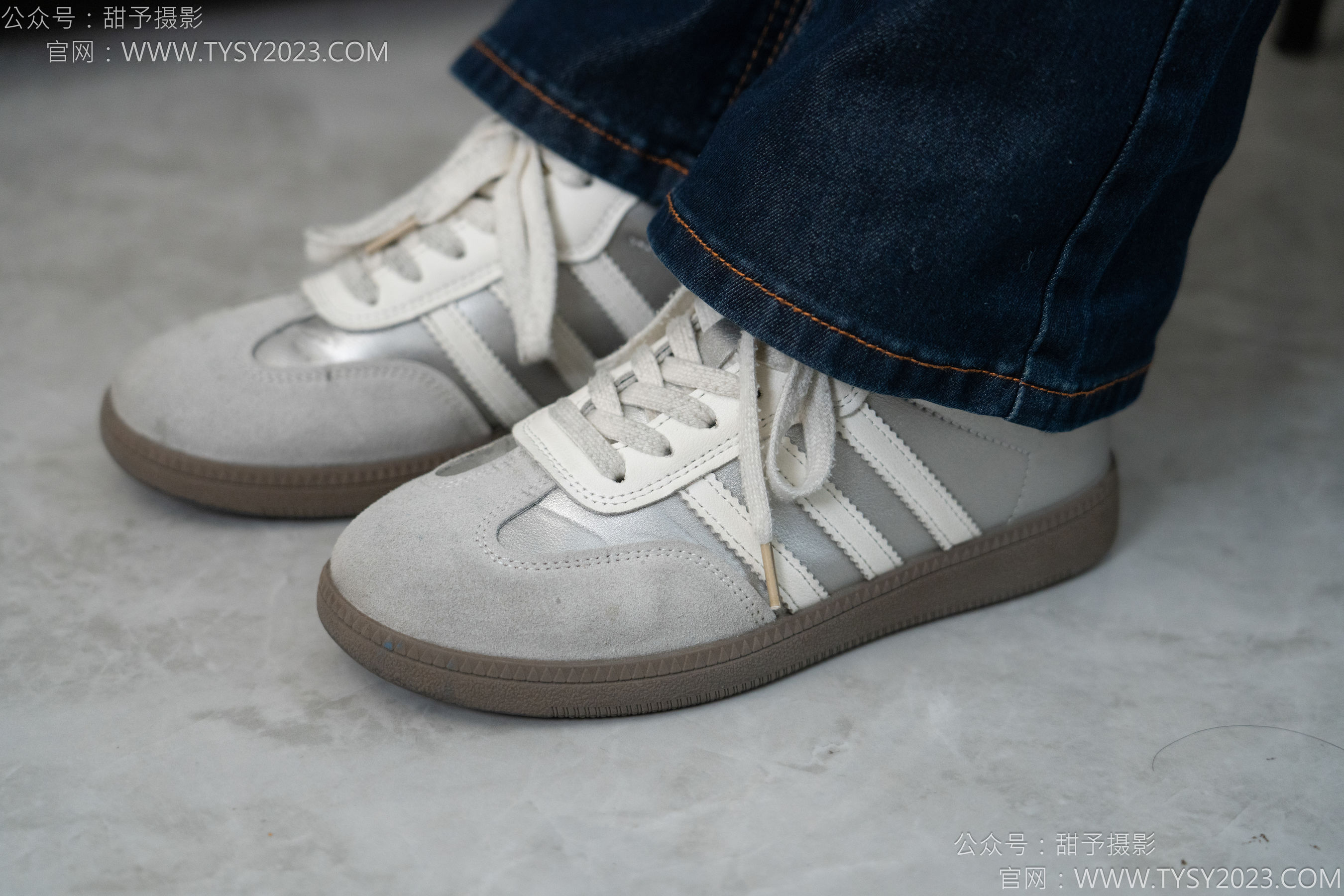 甜予摄影 No.149 诺诺 - 板鞋、白棉袜、裸足/(125P)