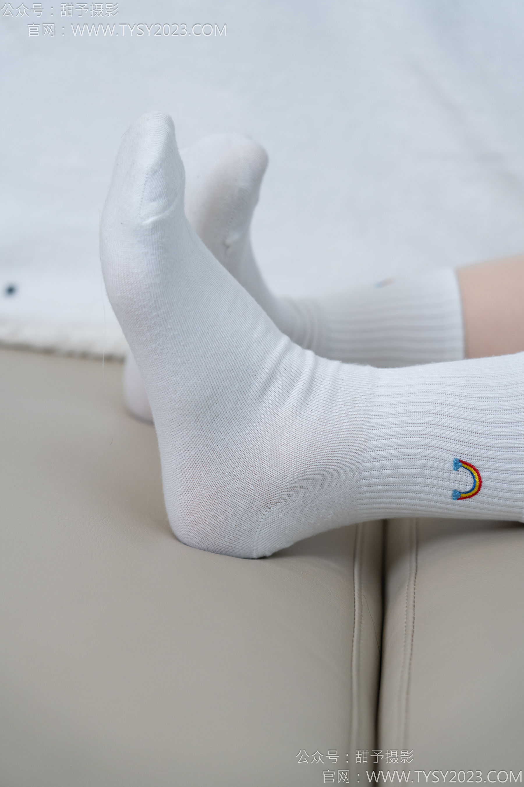 甜予摄影 No.151 小葵 - 板鞋、白棉袜、薄肉丝/(130P)