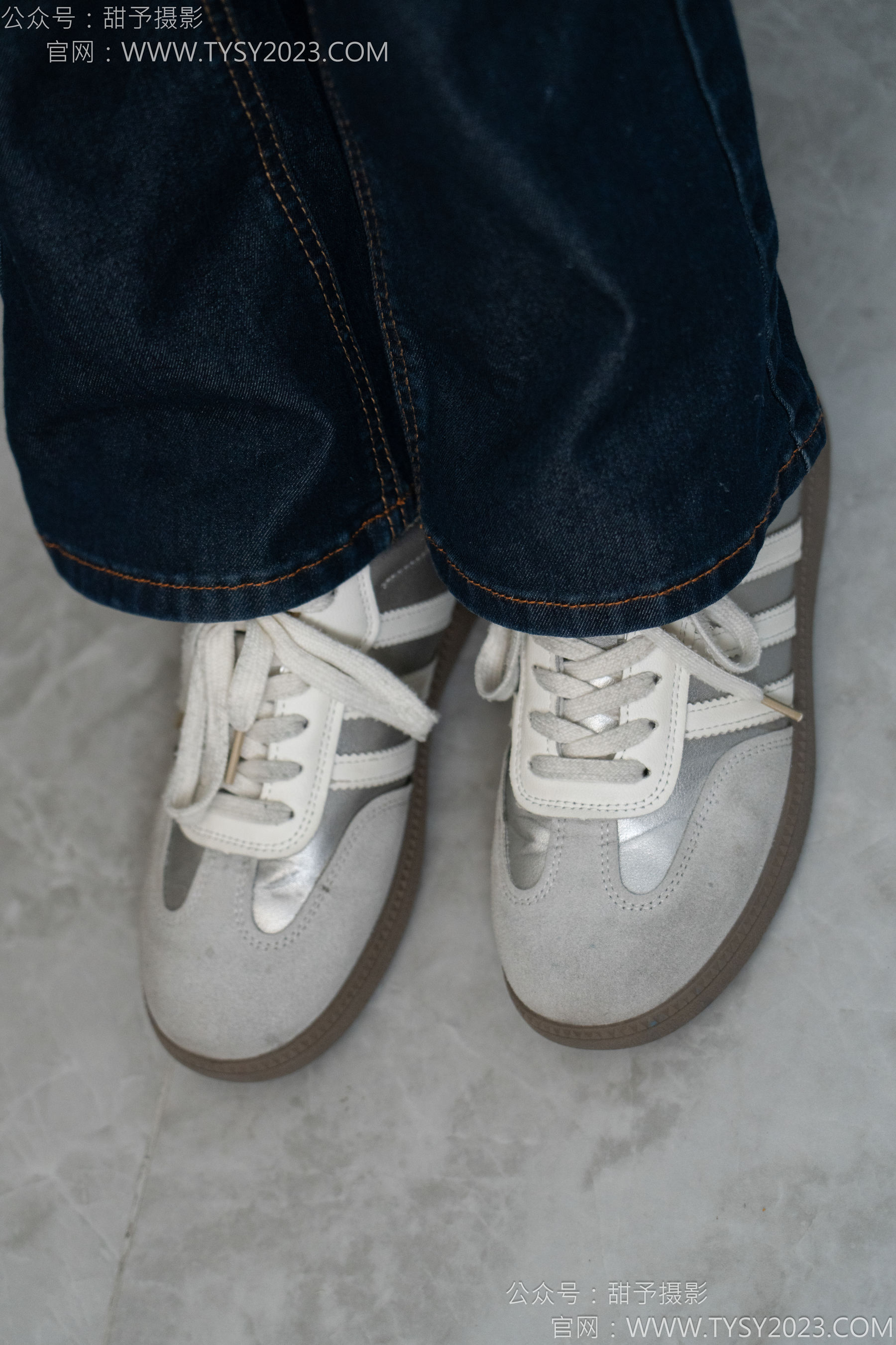 甜予摄影 No.149 诺诺 - 板鞋、白棉袜、裸足/(125P)